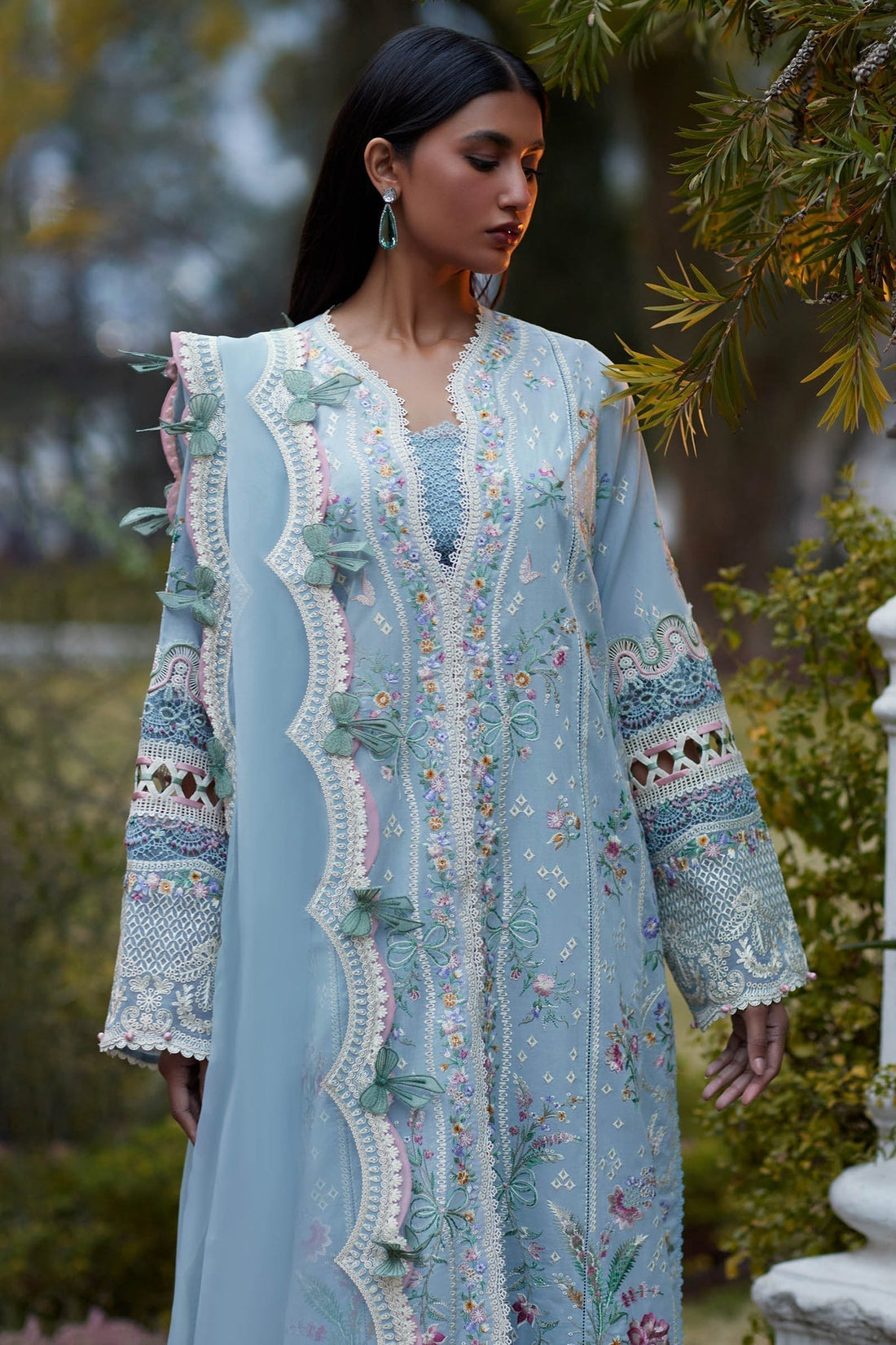 Elan | Lawn24 | MIRZETA (EL24-11 A) -  Elan Luxury - Original Designer Dress - House of Maryam