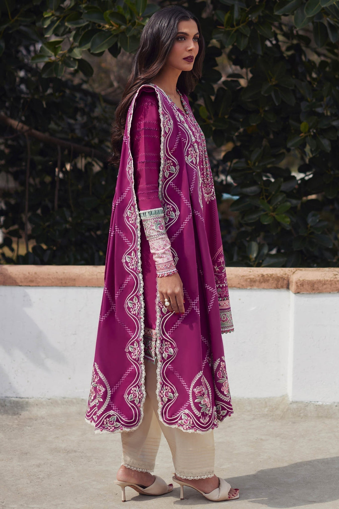Elan | Lawn24 | AIRA (EL24-10 A) -  Elan Luxury - Original Designer Dress - House of Maryam