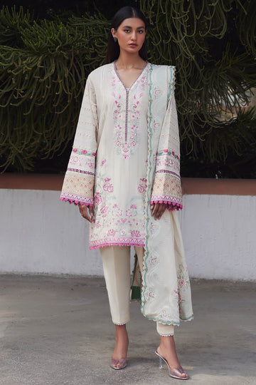Elan | Lawn24 | AIRA (EL24-10 B) -  Elan Luxury - Original Designer Dress - House of Maryam