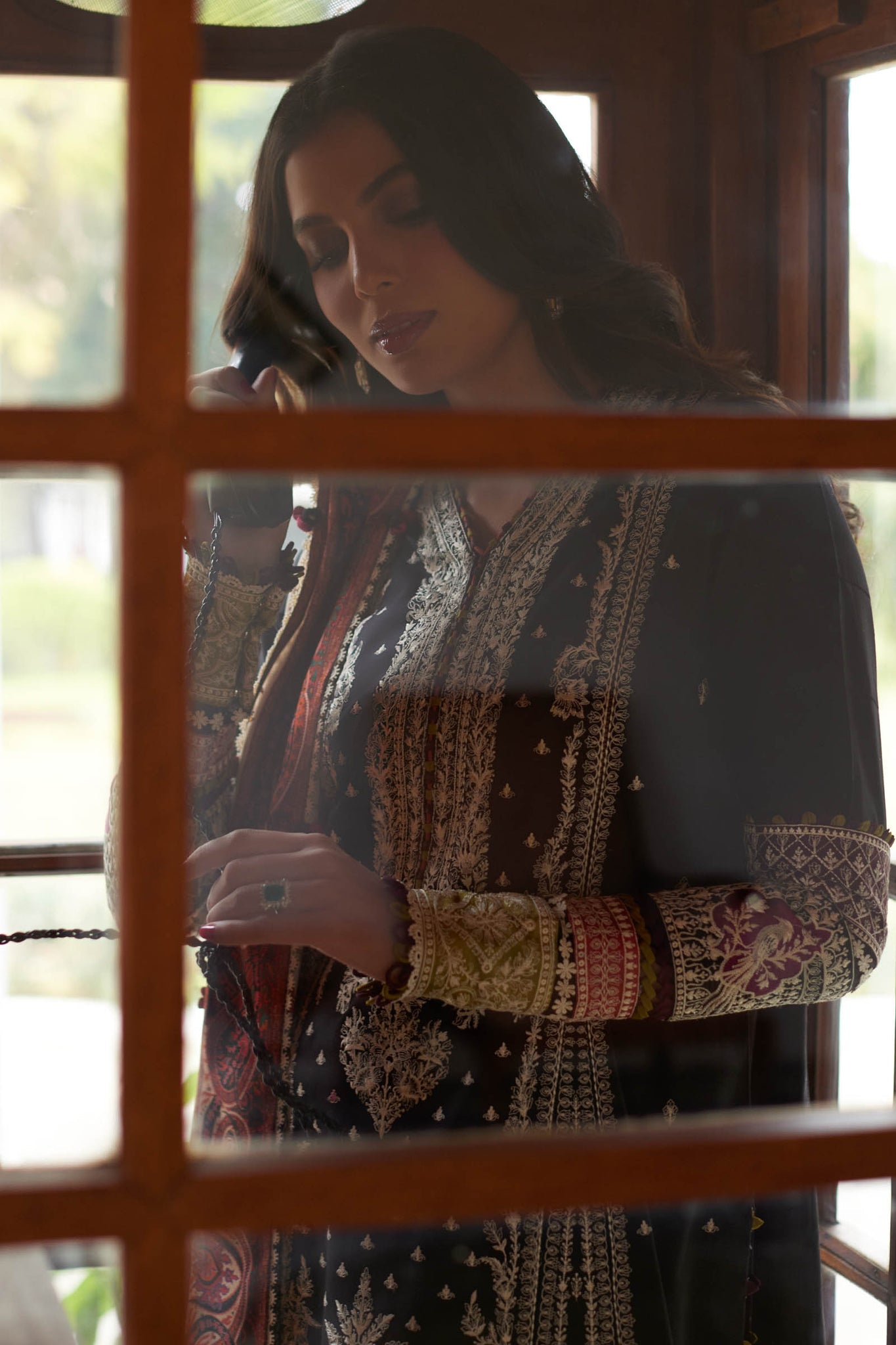 Elan | Lawn24 | SHERINE (EL24-07 A) -  Elan Luxury - Original Designer Dress - House of Maryam