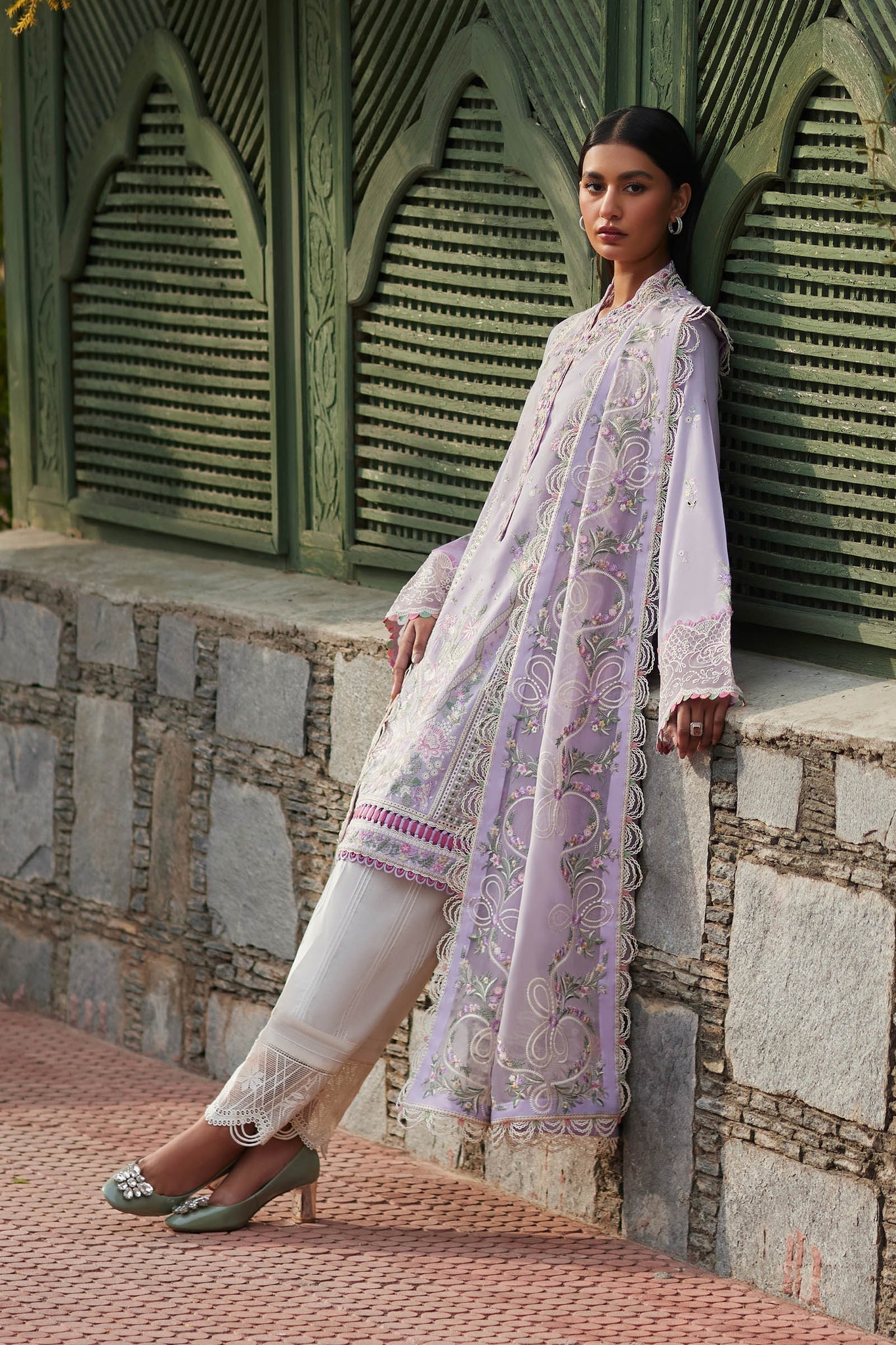 Elan | Lawn24 | ZENEL (EL24-08 A) -  Elan Luxury - Original Designer Dress - House of Maryam