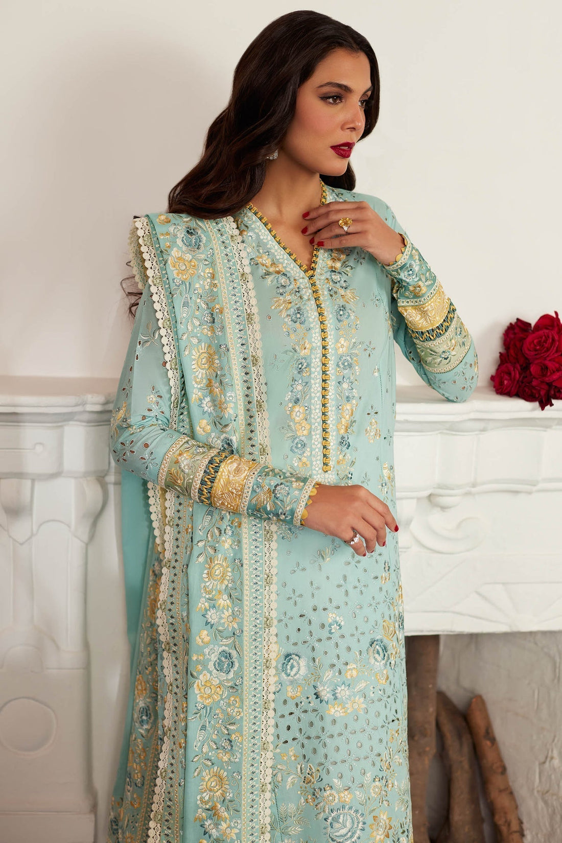 Elan | Lawn24 | IVANA (EL24-06 A) -  Elan Luxury - Original Designer Dress - House of Maryam