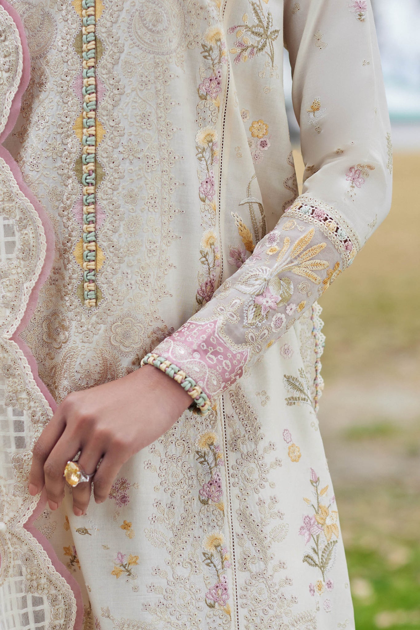 Elan | Lawn24 | NEZIHA (EL24-05 A) -  Elan Luxury - Original Designer Dress - House of Maryam