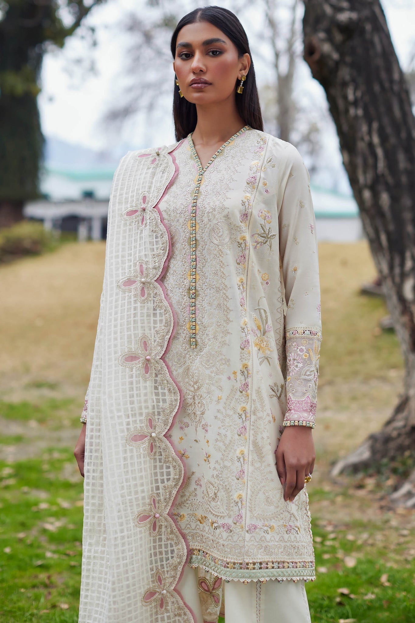 Elan | Lawn24 | NEZIHA (EL24-05 A) -  Elan Luxury - Original Designer Dress - House of Maryam