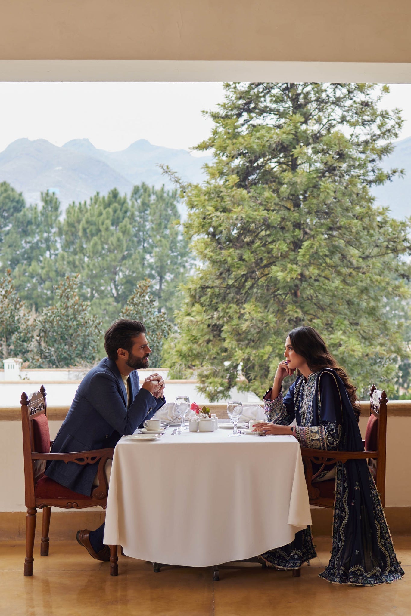 Elan | Lawn24 | MAHROSH (EL24-04 B) -  Elan Luxury - Original Designer Dress - House of Maryam