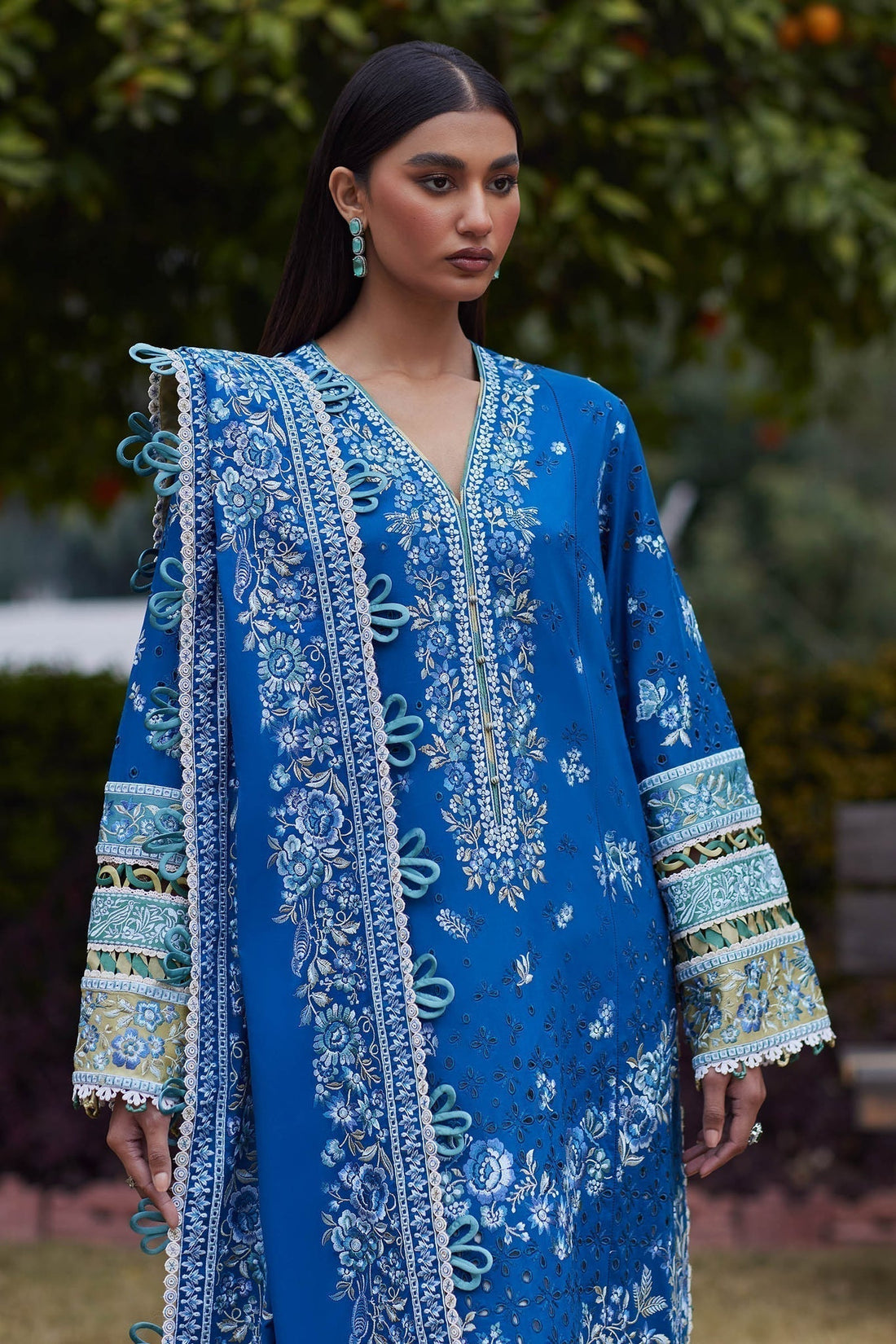 Elan | Lawn24 | IVANA (EL24-06 B) -  Elan Luxury - Original Designer Dress - House of Maryam