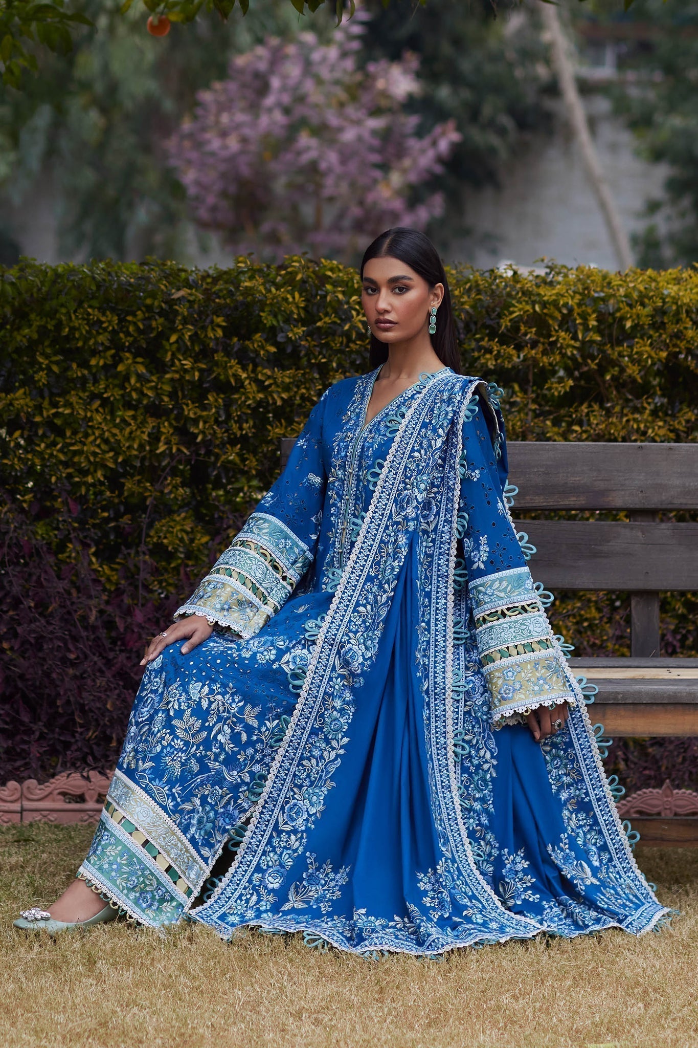 Elan | Lawn24 | IVANA (EL24-06 B) -  Elan Luxury - Original Designer Dress - House of Maryam