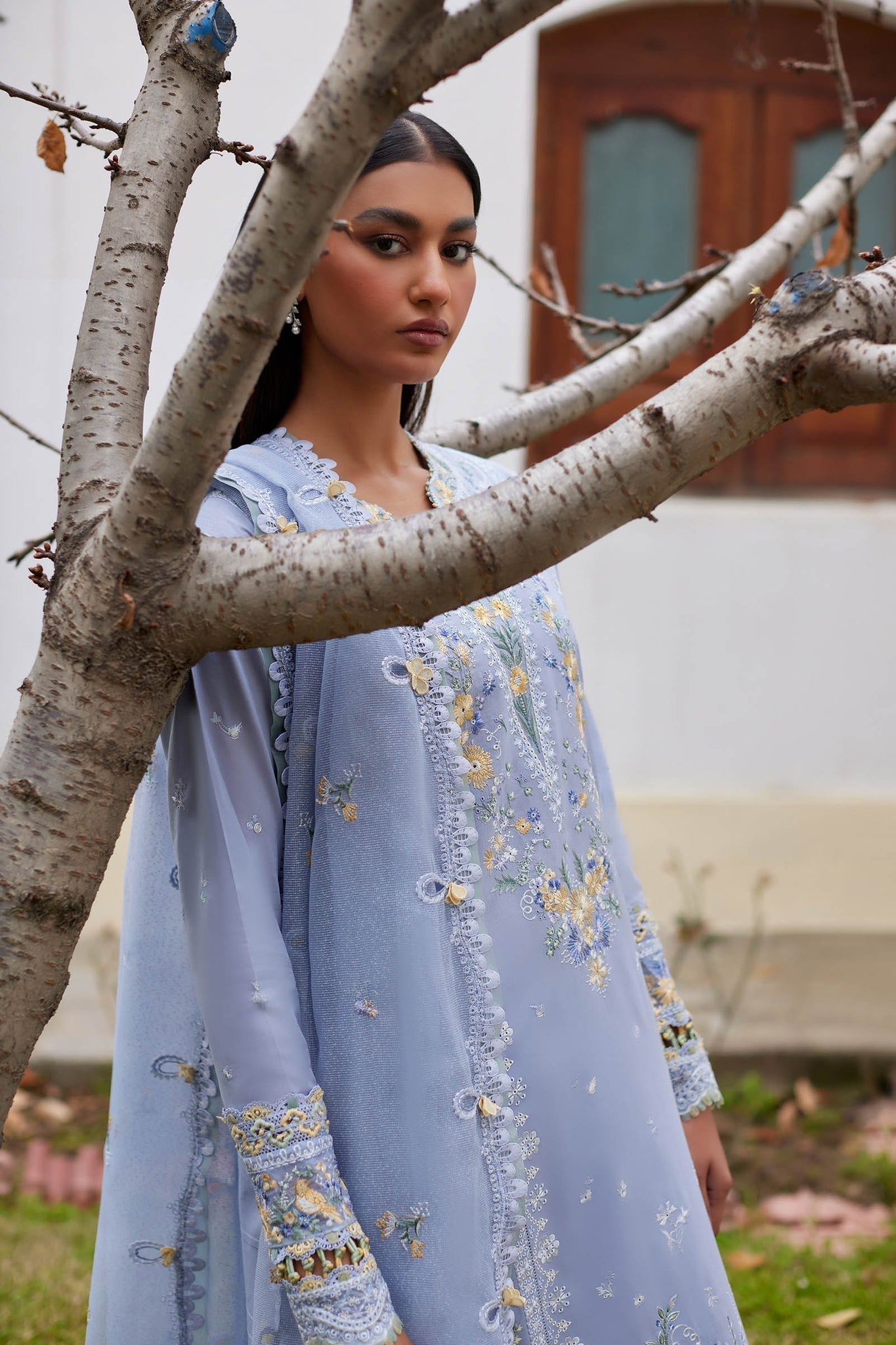 Elan | Lawn24 | MINA (EL24-01 A) -  Elan Luxury - Original Designer Dress - House of Maryam