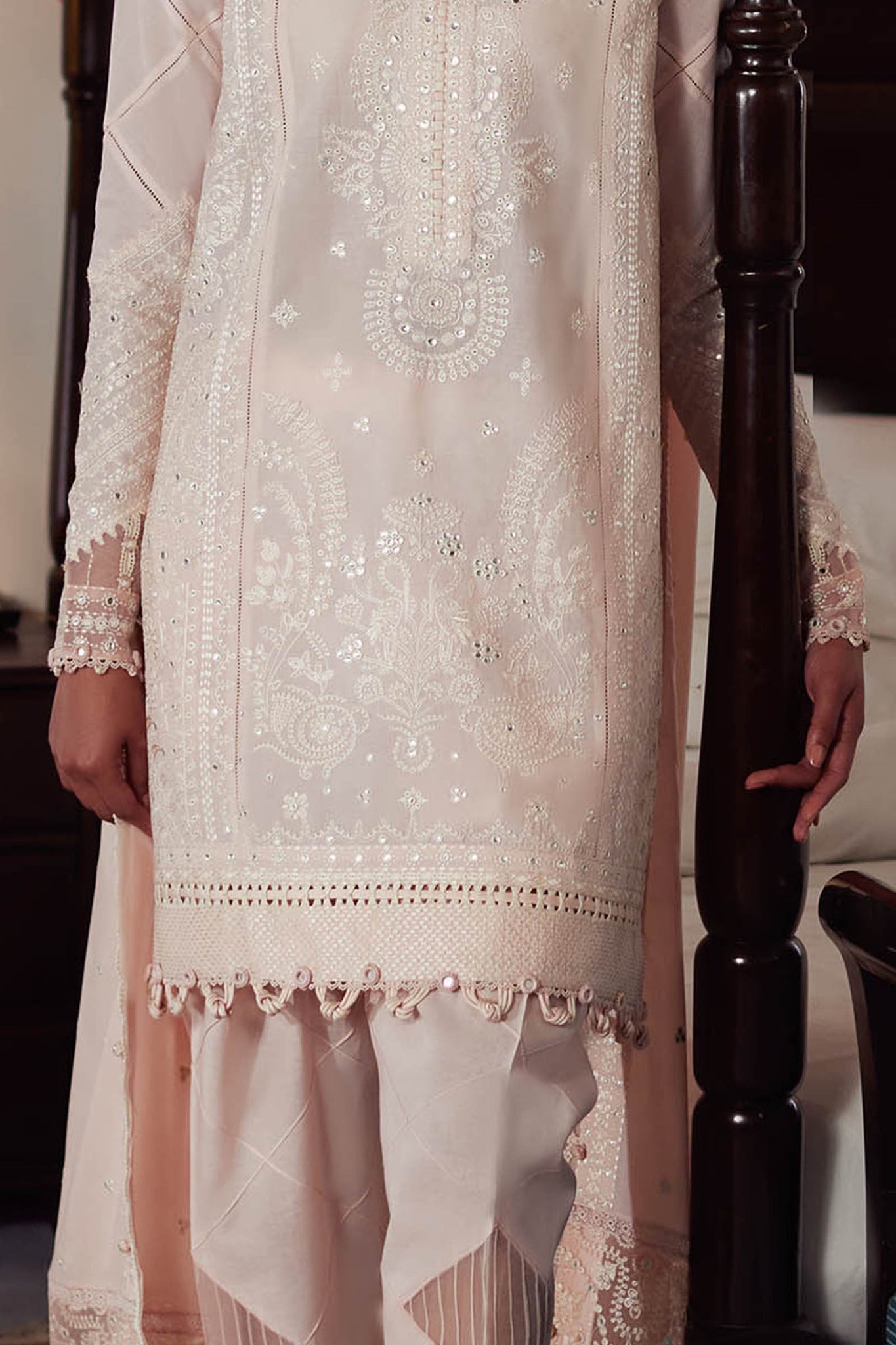 Elan | Lawn24 | ZEINA (EL24-12 B) -  Elan Luxury - Original Designer Dress - House of Maryam