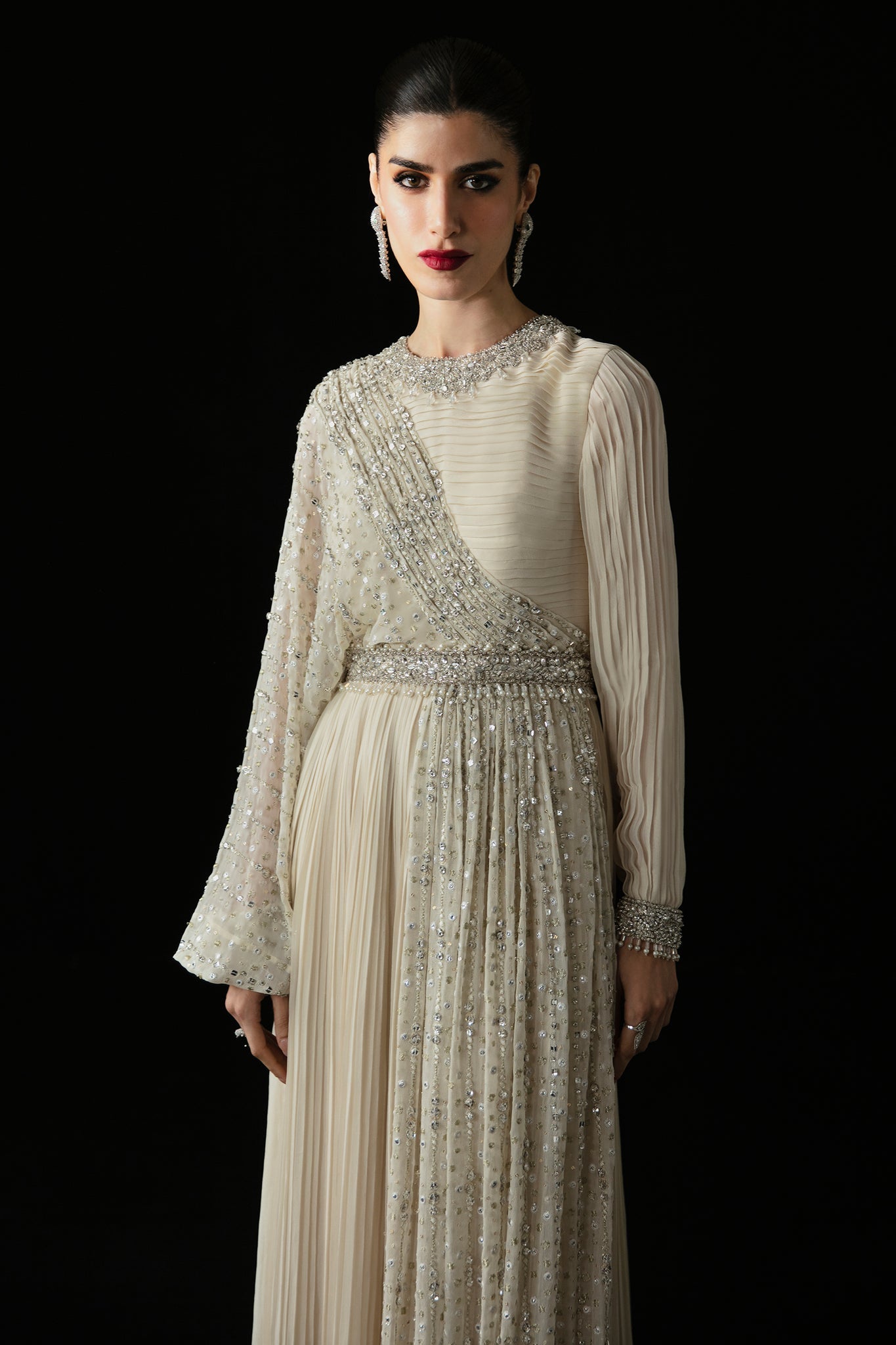 Elan | Pret Crepusule |  CRISTAL DE LUNE (EP-21304) -  Elan Ladies Clothes - Original Designer Dress - House of Maryam