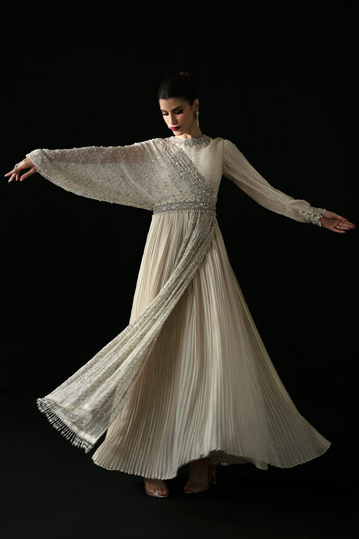 Elan | Pret Crepusule |  CRISTAL DE LUNE (EP-21304) -  Elan Ladies Clothes - Original Designer Dress - House of Maryam