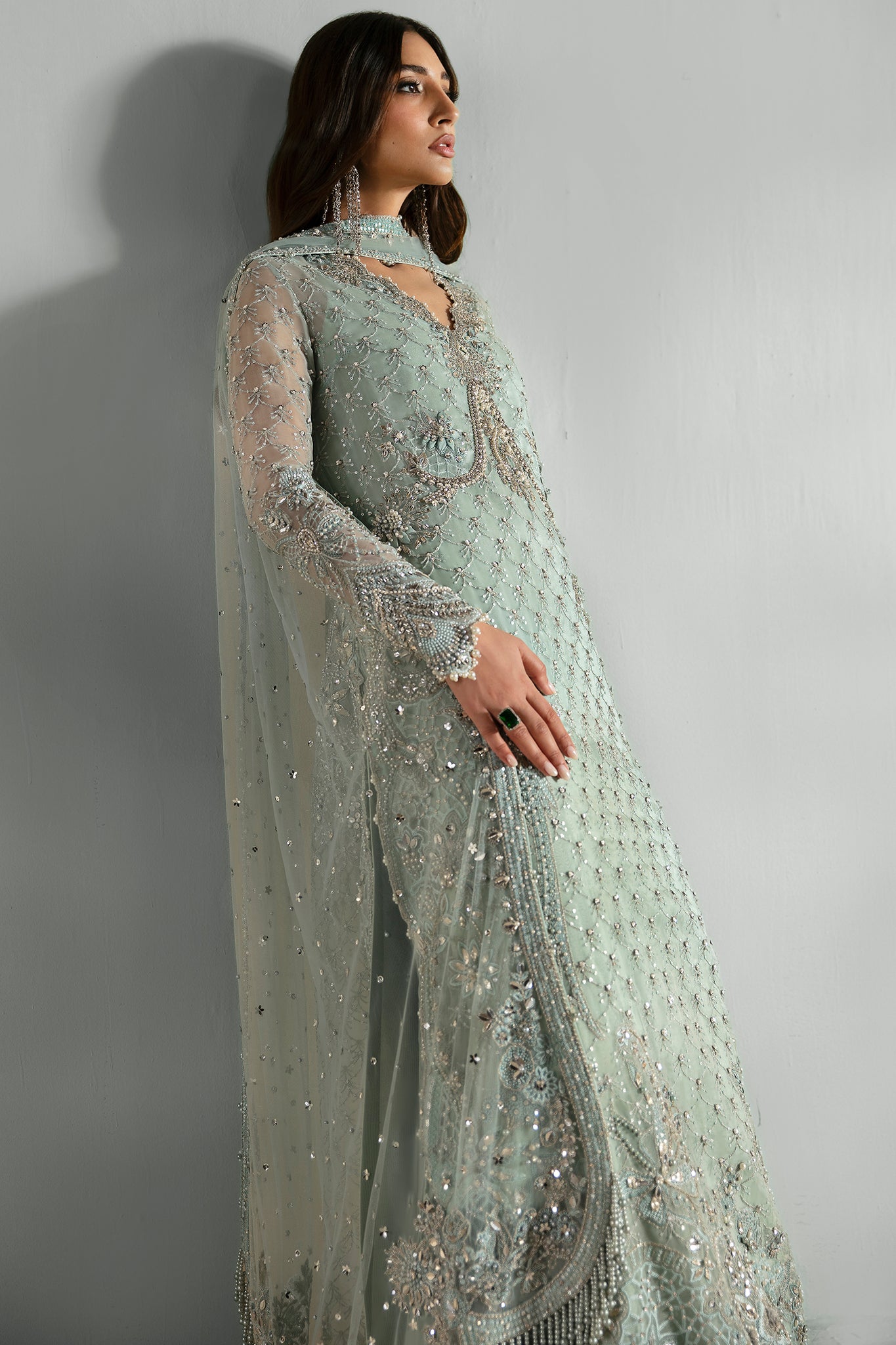 Elan | Pret Crepusule |  RÊVE DE GIVRE (EP-21301) -  Elan Ladies Clothes - Original Designer Dress - House of Maryam