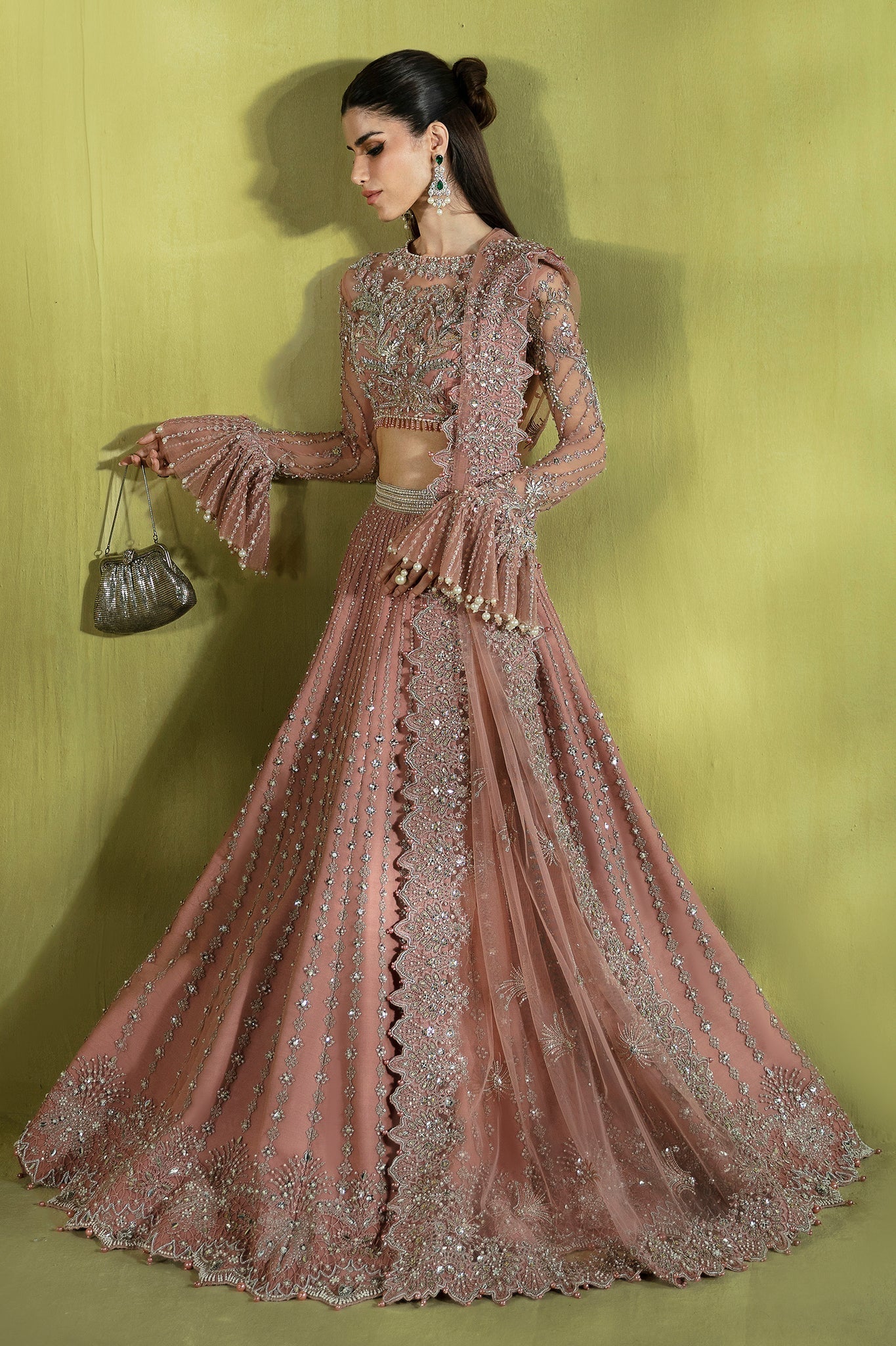 Elan | Pret Crepusule |  ÉTINCELLE DE ROSE (EP-21310) -  Elan Ladies Clothes - Original Designer Dress - House of Maryam