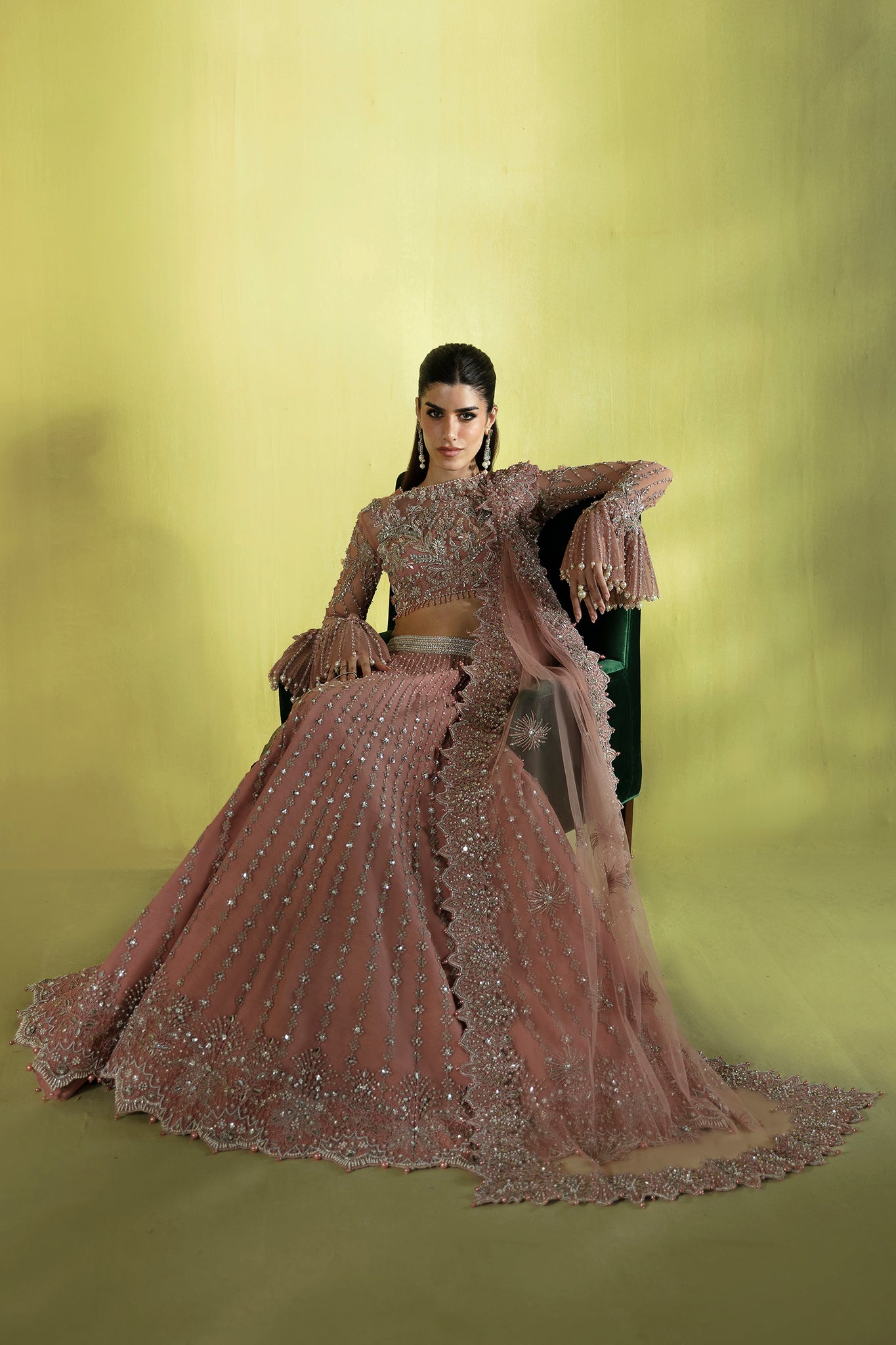 Elan | Pret Crepusule |  ÉTINCELLE DE ROSE (EP-21310) -  Elan Ladies Clothes - Original Designer Dress - House of Maryam