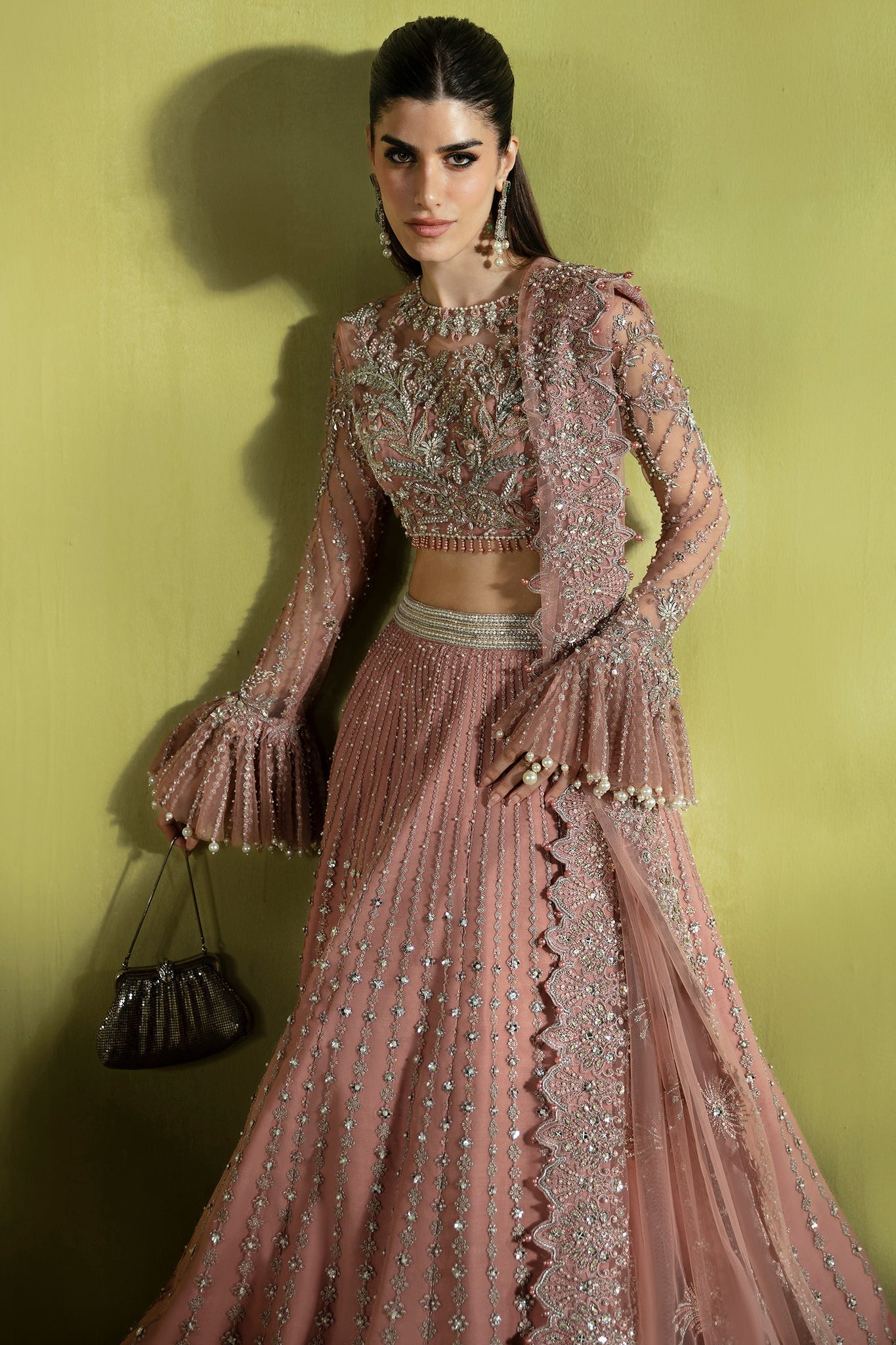 Elan | Pret Crepusule |  ÉTINCELLE DE ROSE (EP-21310) -  Elan Ladies Clothes - Original Designer Dress - House of Maryam