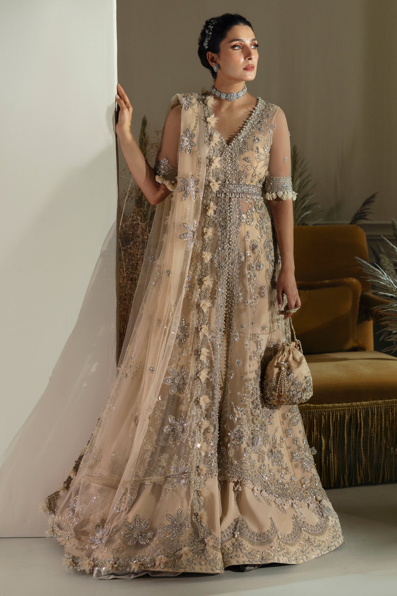 Elan | Wedding Festive 24 | PEARL OF TRANQUILITY (EC24-08) -  Elan Ladies Clothes - Original Designer Dress - House of Maryam