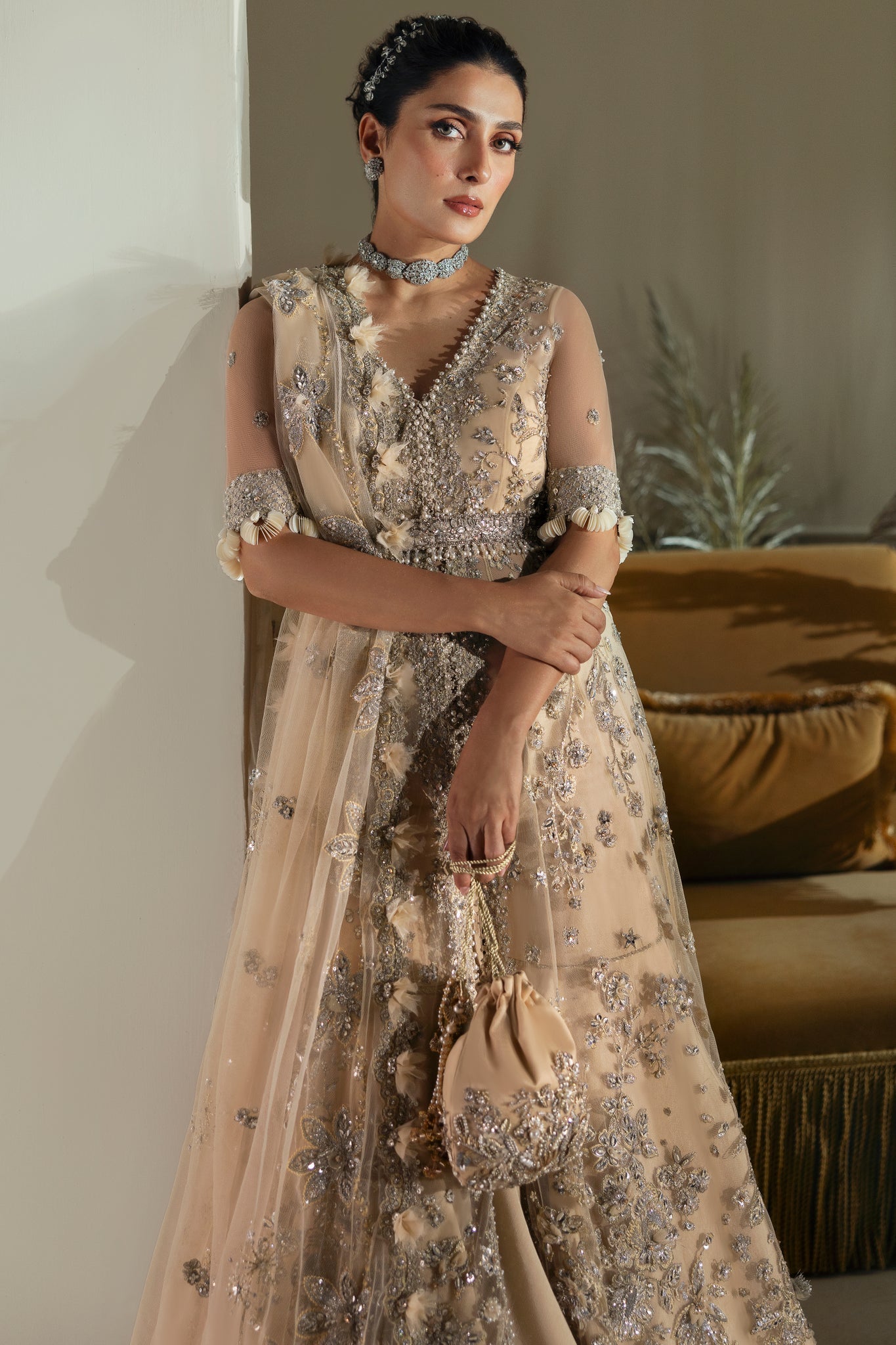 Elan | Wedding Festive 24 | PEARL OF TRANQUILITY (EC24-08) -  Elan Ladies Clothes - Original Designer Dress - House of Maryam