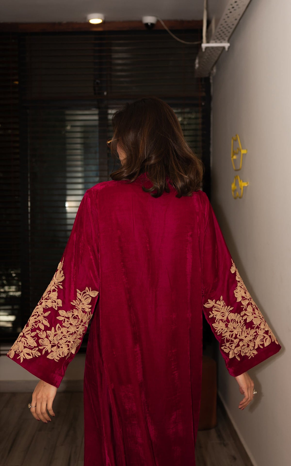 Asifa and Nabeel | Zephyr Formals | Fuchsia Royalty Kaftan