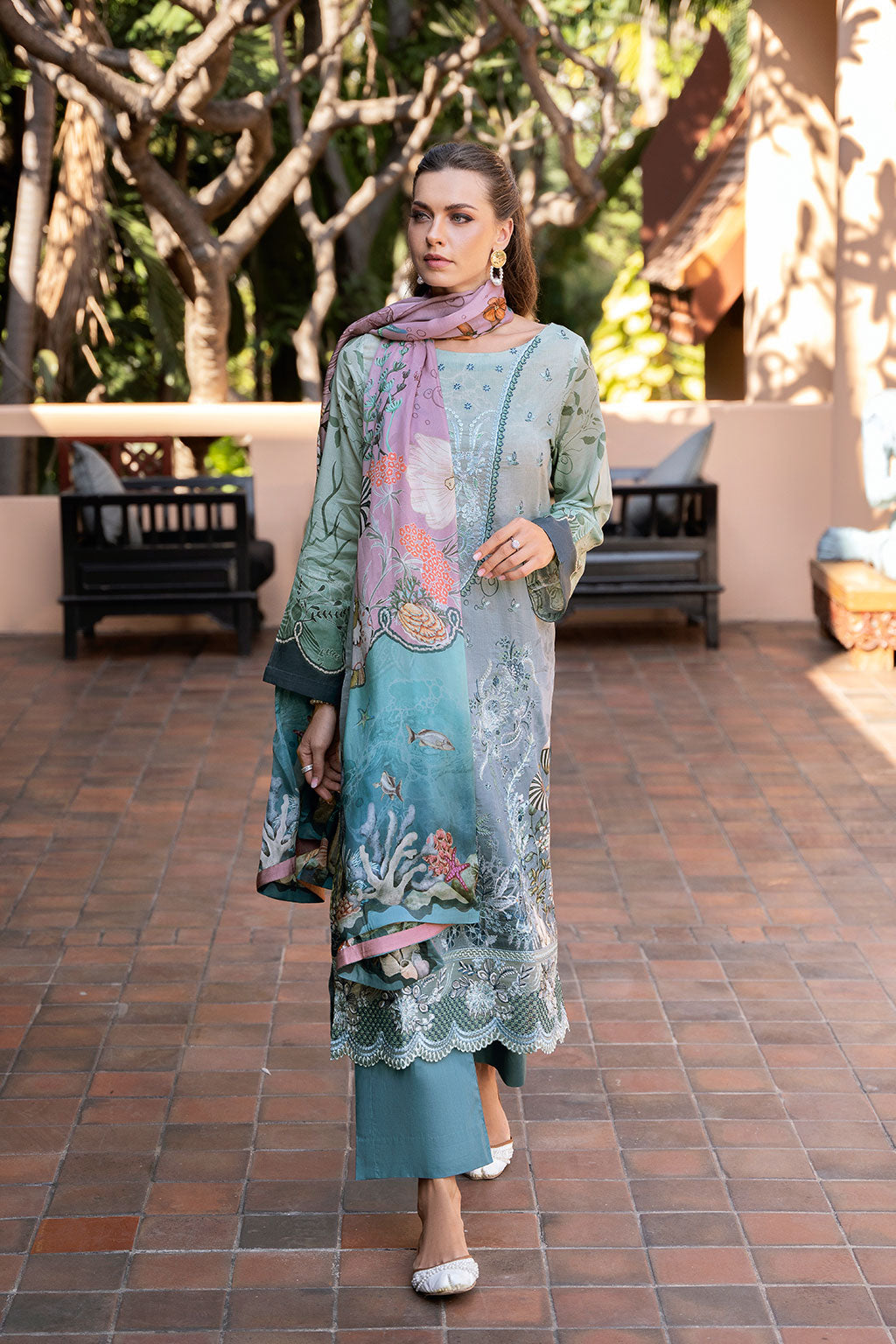 Ramsha | Ghazal Luxury Lawn | G-306