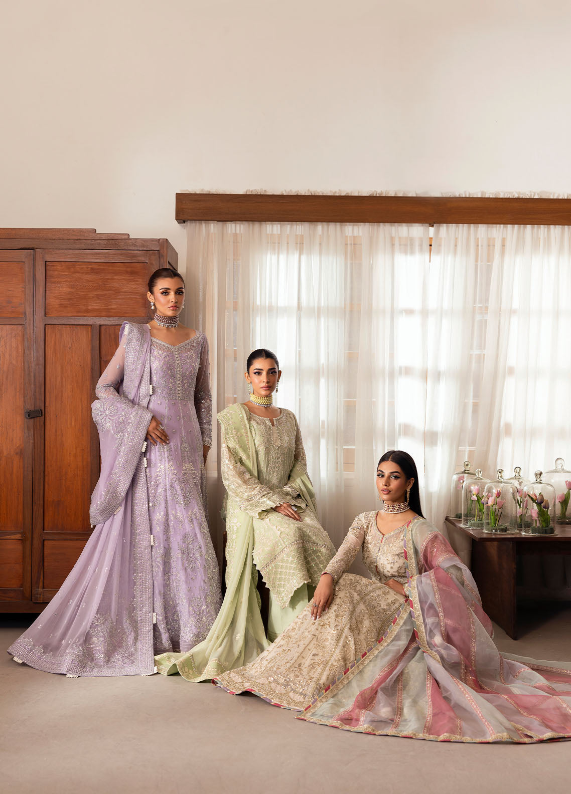 Gulaal | Reverie Embroidered Chiffon | VIRIDA