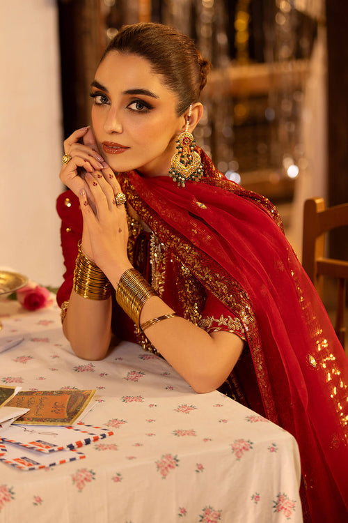Maya | Eid Collection Ik Mulaqat | GULAB - by - Libasekhas UK - Registered Vendor of : Maya - 100% Original Designer Dresss