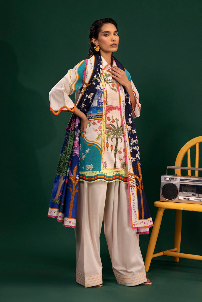 Sana Safinaz | Mahay Winter 25 | H255-010A-2Q