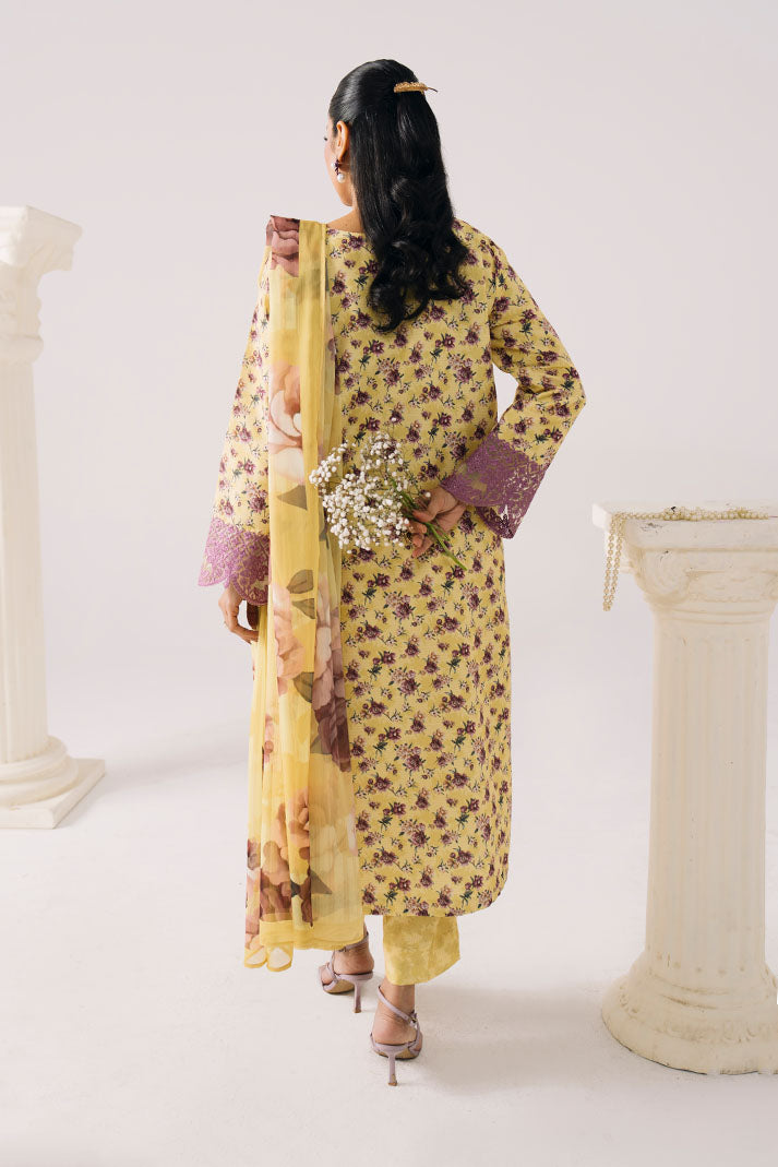 Imrozia Premium | Floral Atelier Lawn | IPL-16 Jasmine Atelier