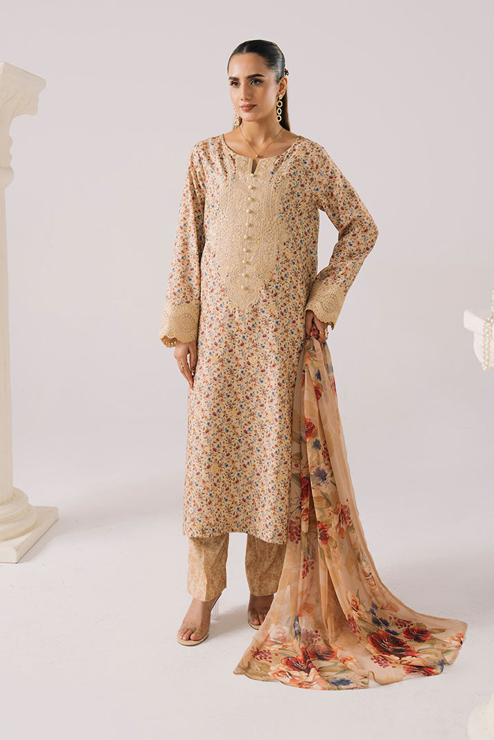 Imrozia Premium | Floral Atelier Lawn | IPL-17 Serene Petals