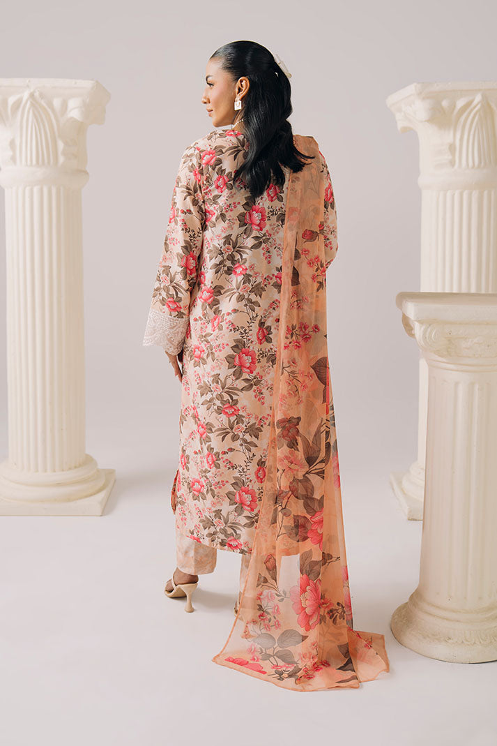 Imrozia Premium | Floral Atelier Lawn | IPL-19 Fleur Pastelle
