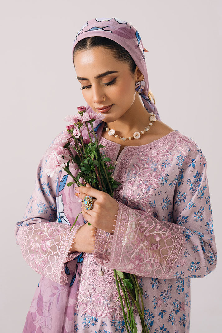 Imrozia Premium | Floral Atelier Lawn | IPL-21 Lavender Grace