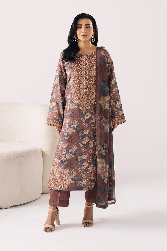 Imrozia Premium | Floral Atelier Lawn | IPL-24 Petunia Dream