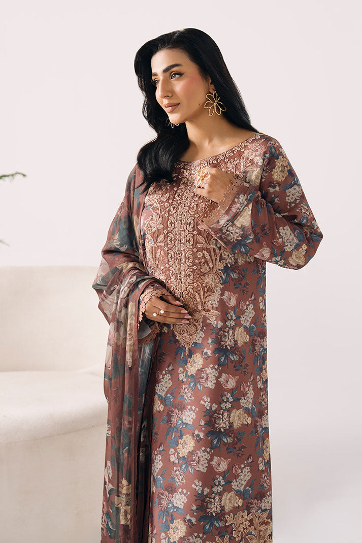 Imrozia Premium | Floral Atelier Lawn | IPL-24 Petunia Dream