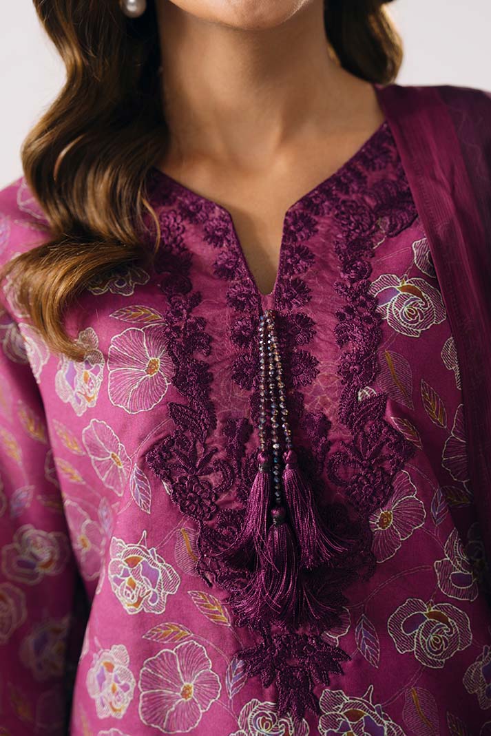 Imrozia Premium | Floral Atelier Lawn | IPL-25 Atelier Gardenia
