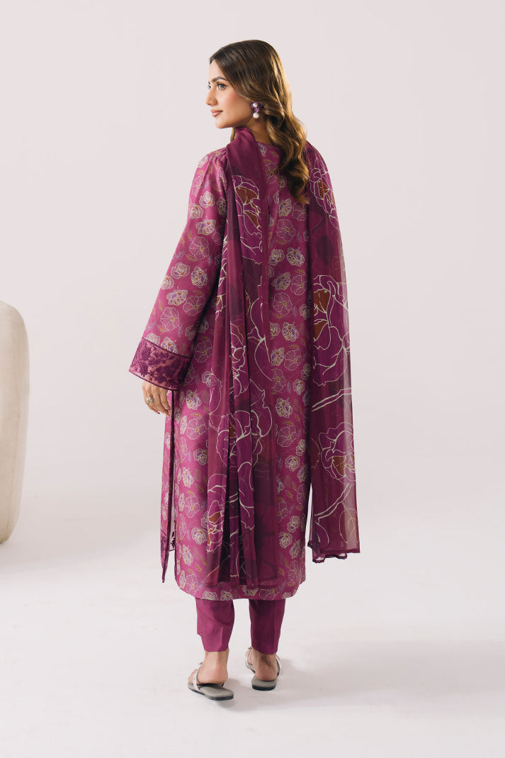 Imrozia Premium | Floral Atelier Lawn | IPL-25 Atelier Gardenia