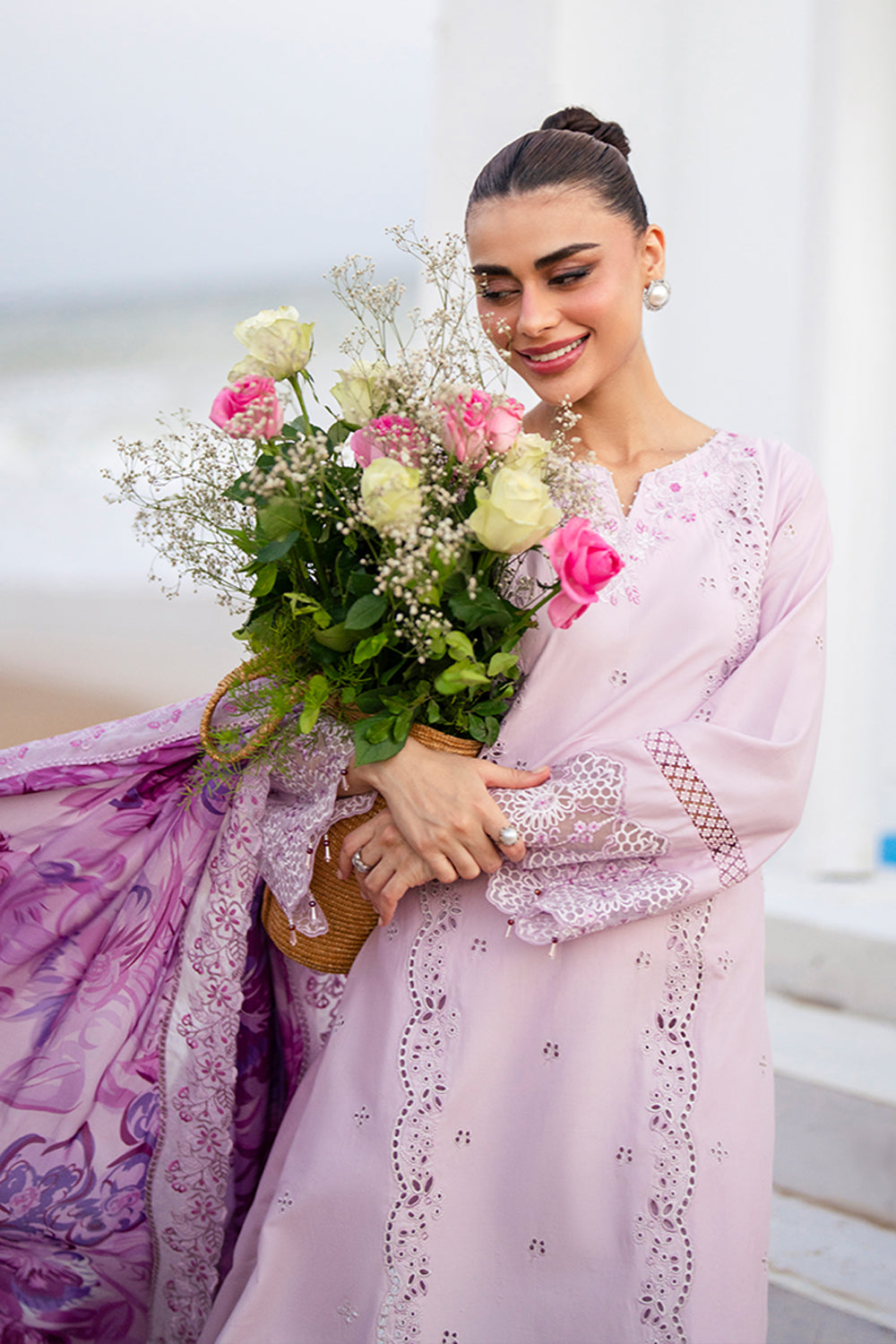 Azure | Luxury Lawn 26 | Lilac Majesty
