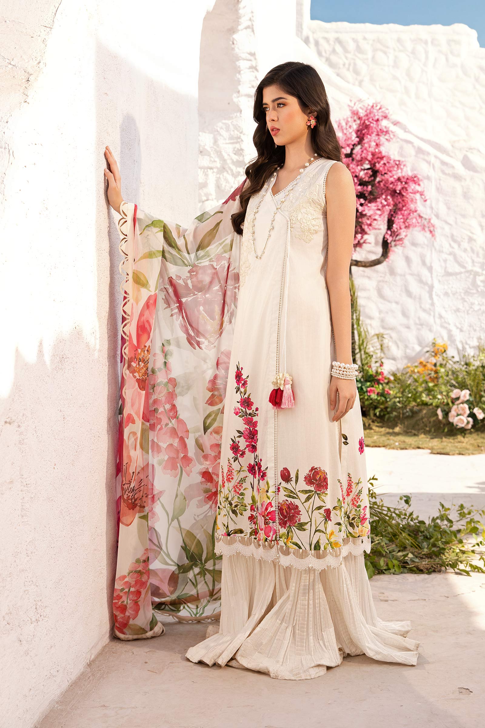 Maria B | M Basic Summer Lawn 25 | MB-CUS25-701B
