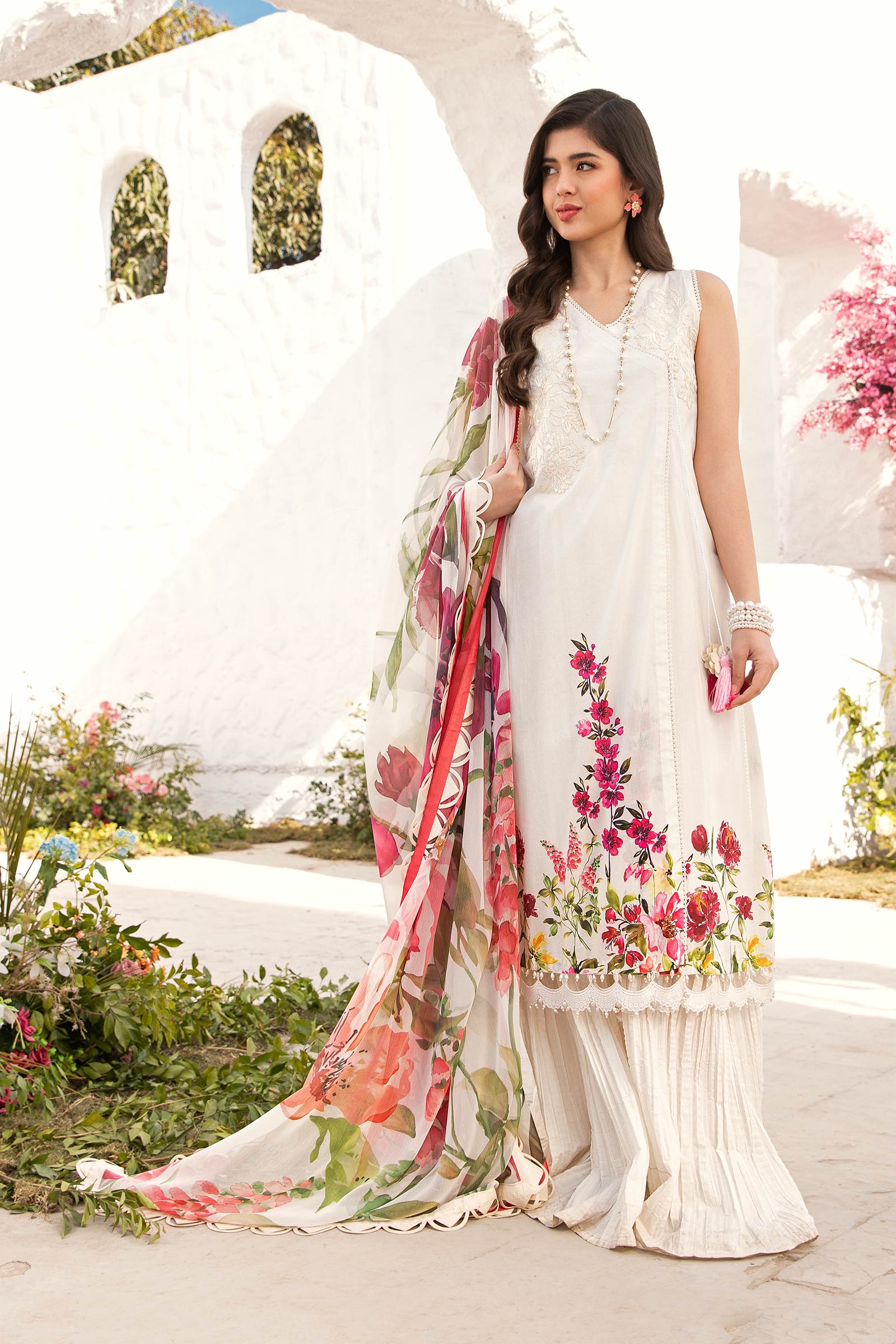 Maria B | M Basic Summer Lawn 25 | MB-CUS25-701B
