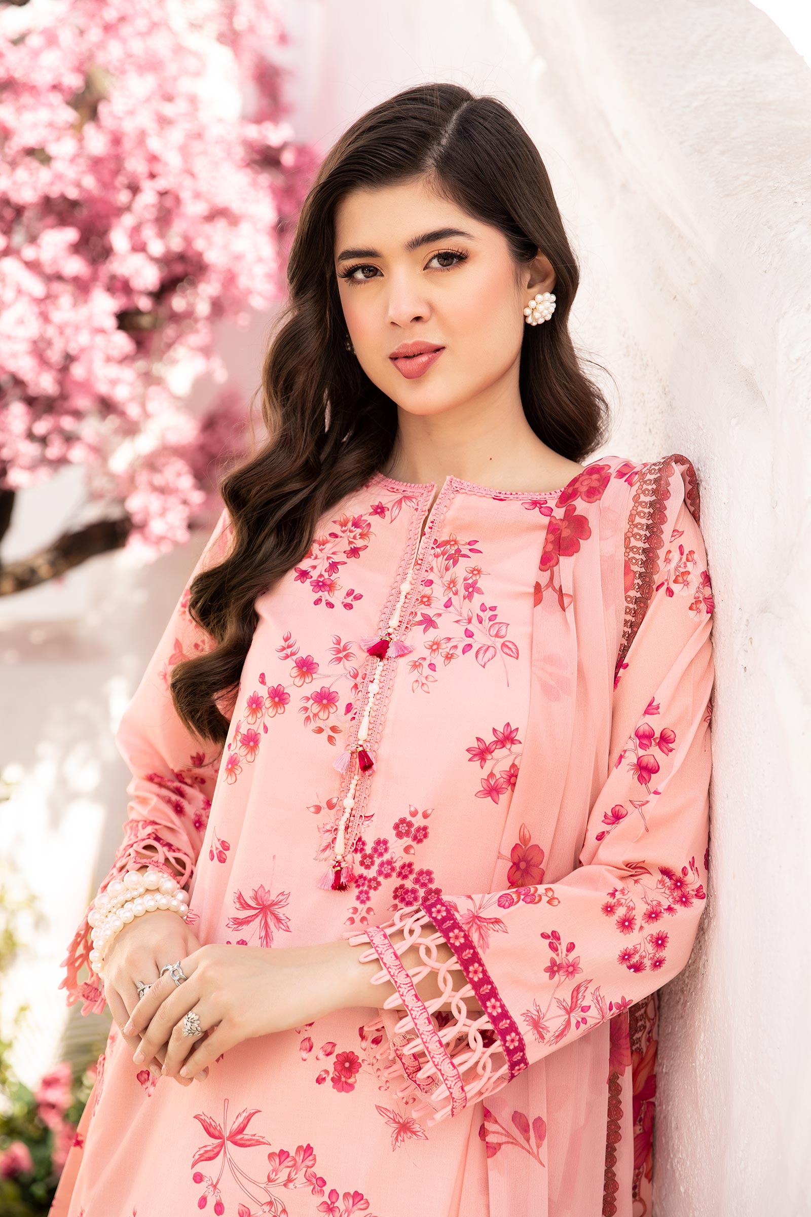 Maria B | M Basic Summer Lawn 25 | MB-CUS25-709A