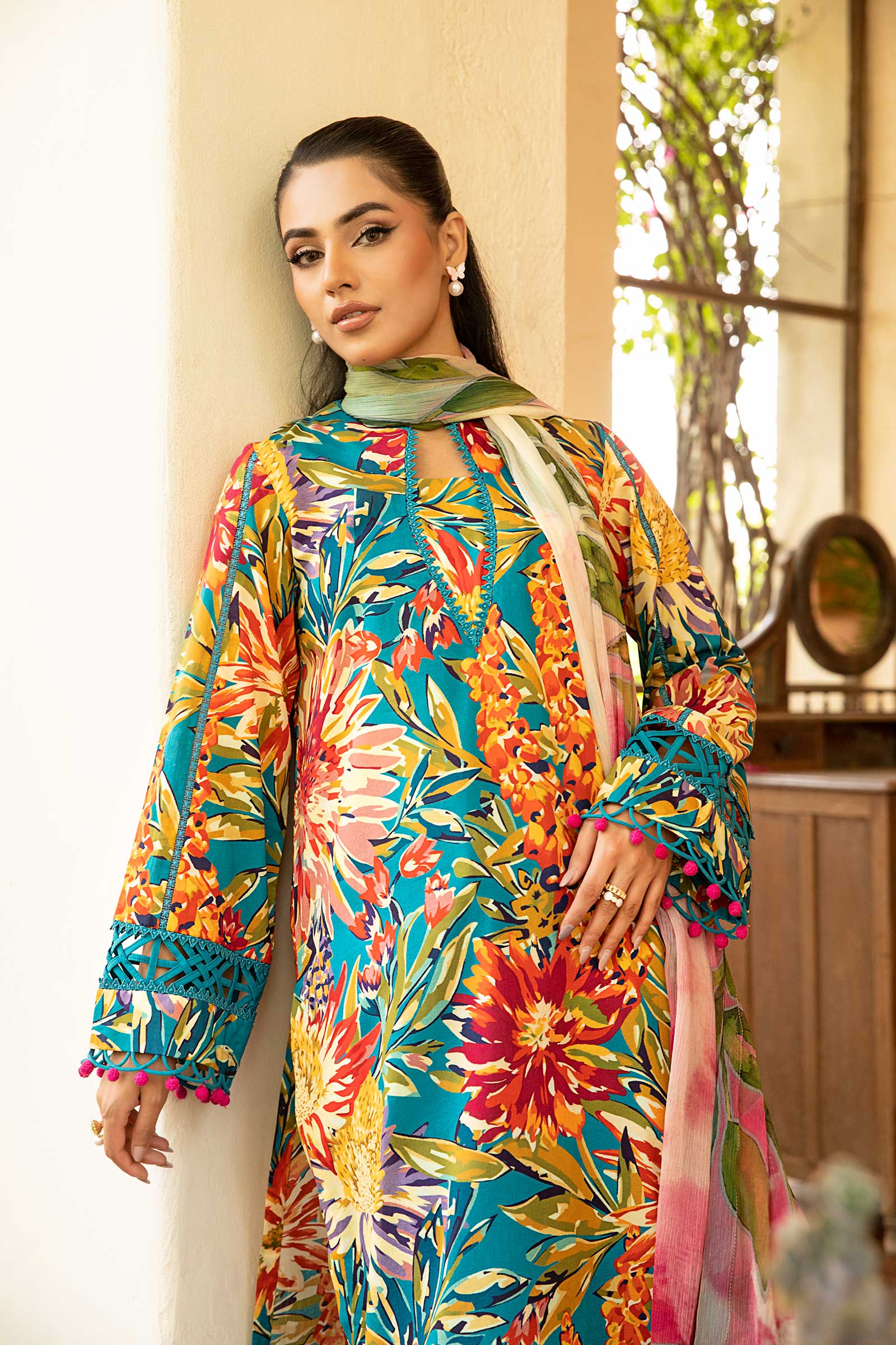 Maria B | Eid Basic Lawn | MB-CUS25-903A