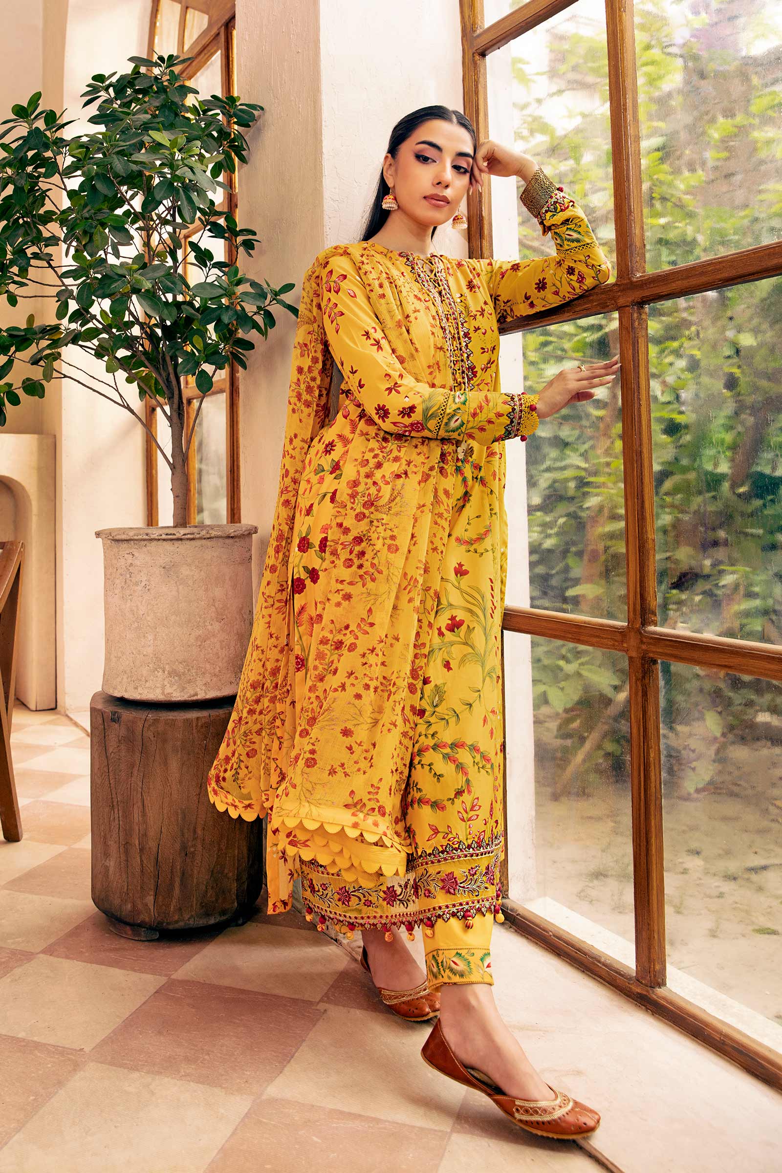 Maria B | Eid Basic Lawn | MB-CUS25-912A