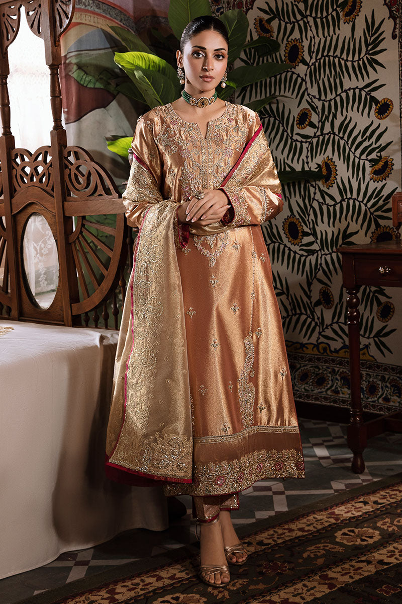 Mushq | Sunehri Lama Silk | Aleha