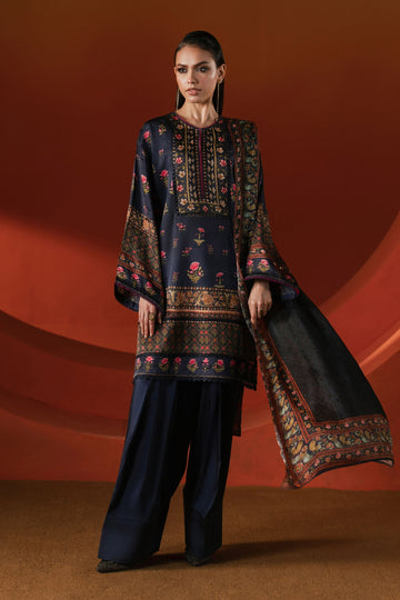 Maria B | Silk Prints | Satin Silk Suit SS-05
