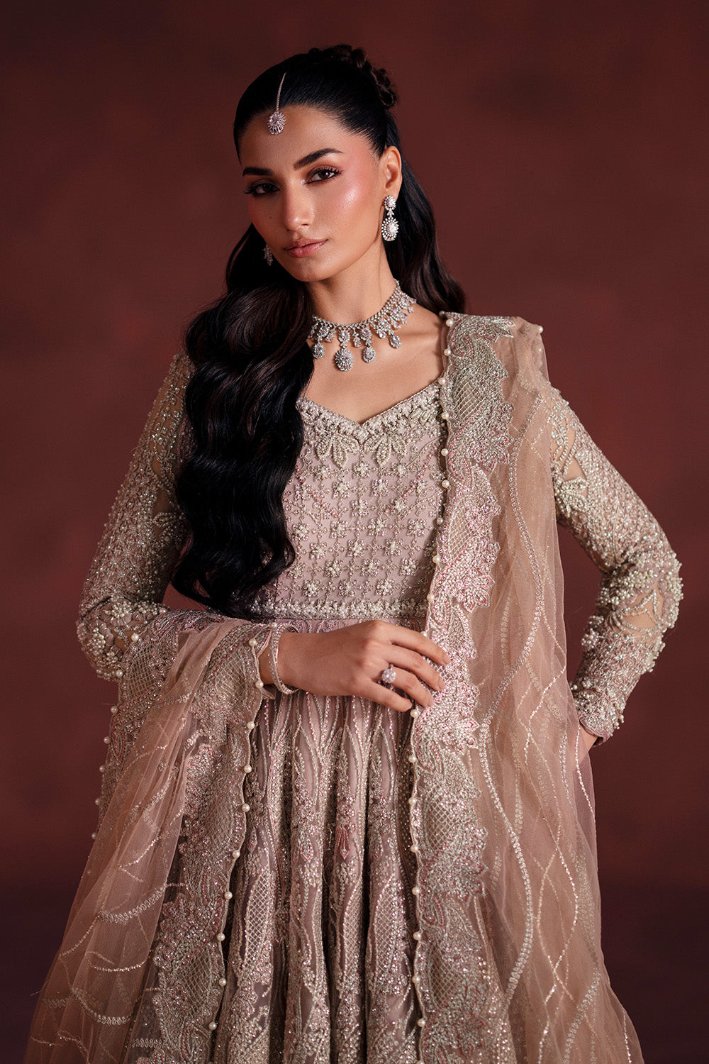 Maryum N Maria | Luxury Silk | WALIMA PARTY - MSS5899