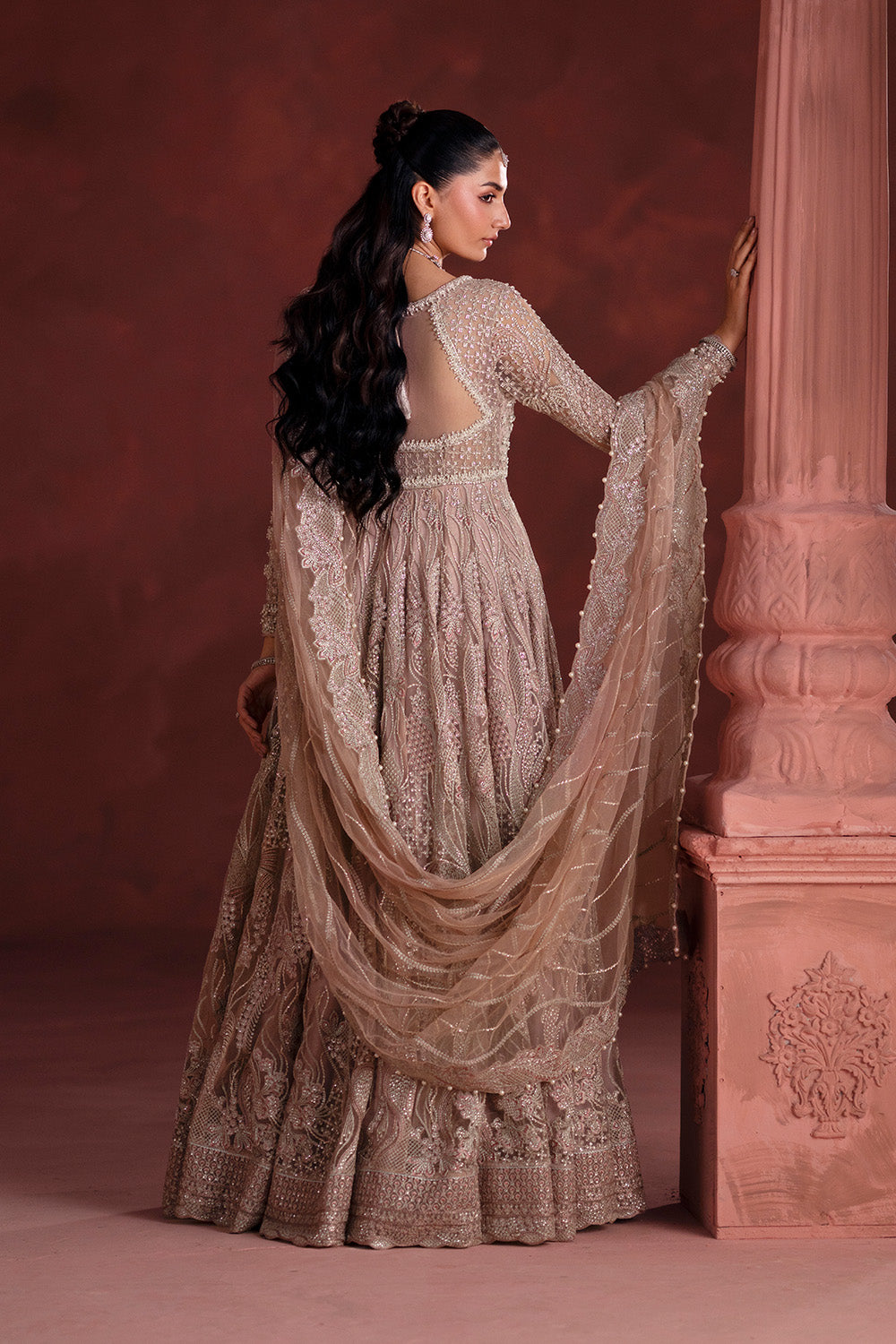 Maryum N Maria | Luxury Silk | WALIMA PARTY - MSS5899