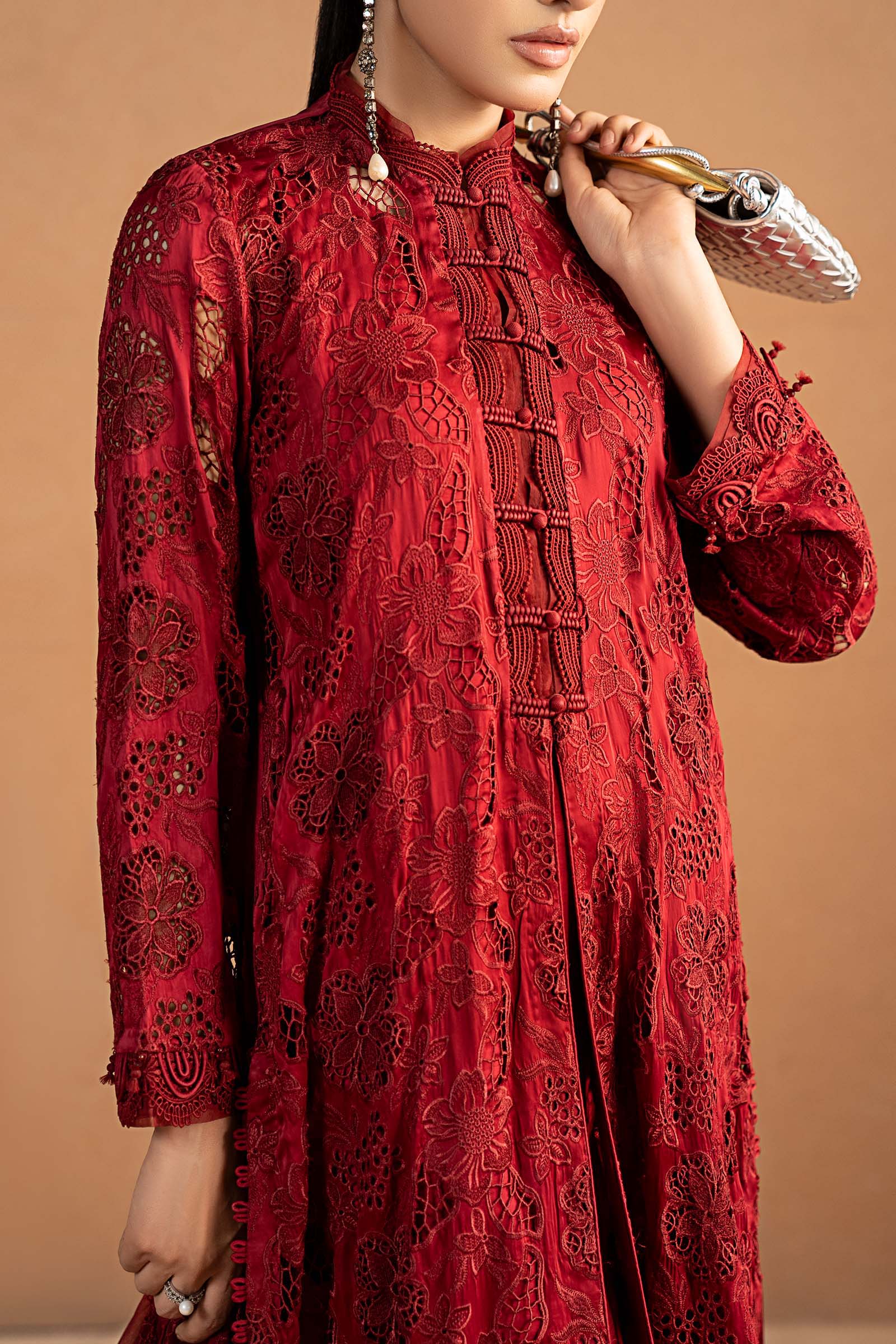 Maria B | Pre Fall 25 | MBS-W25-18-Red