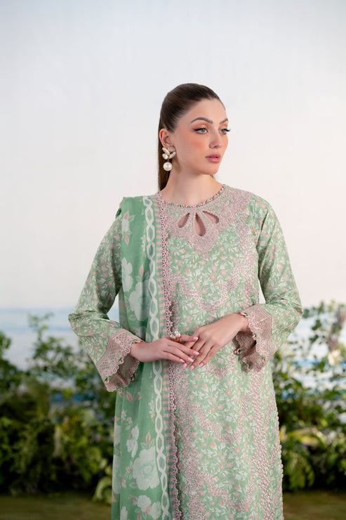 Aabyaan | Shezlin Chikankari Ramadan Edit 25 | EBRU (AR-16)