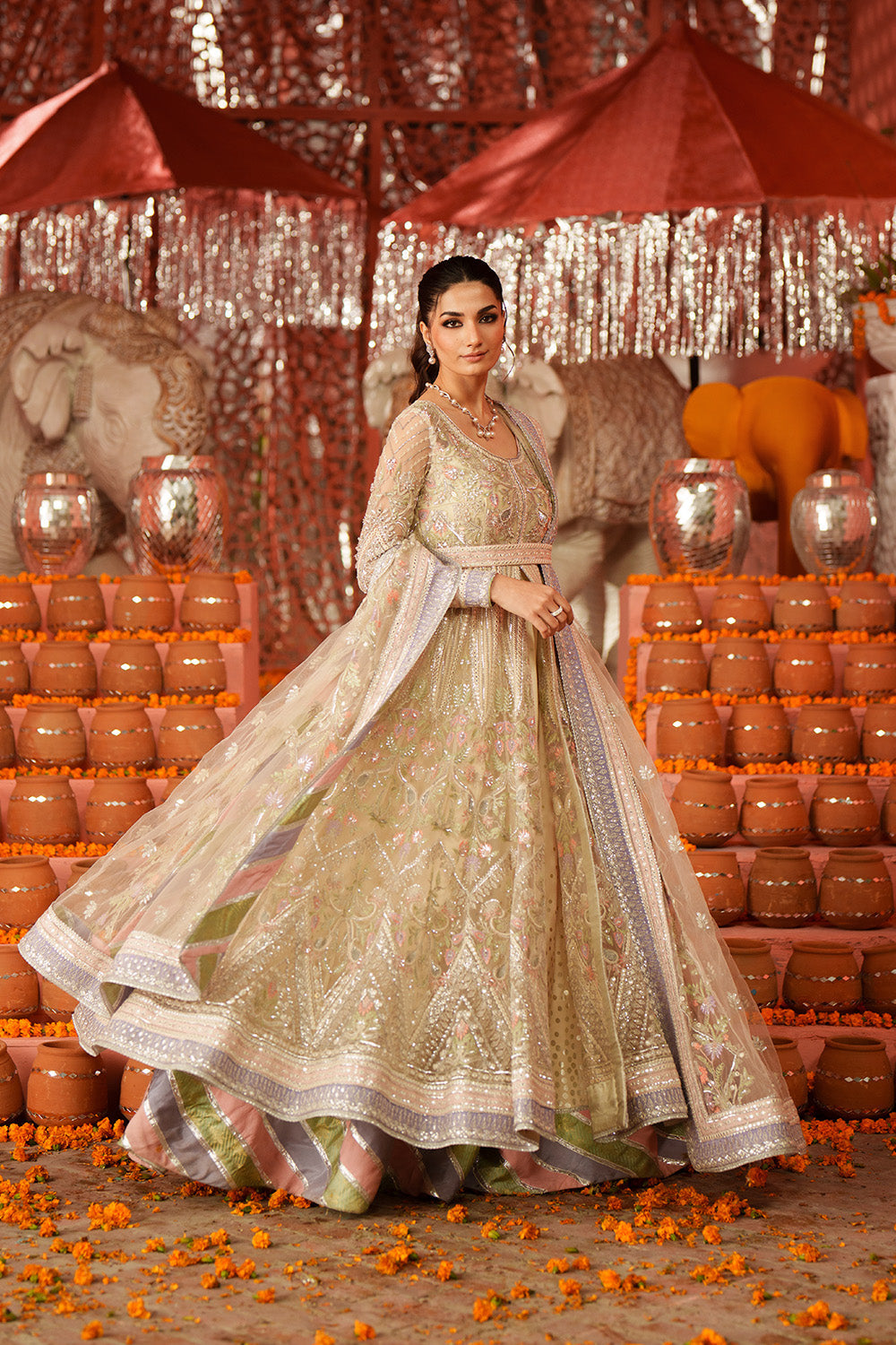 Maryum N Maria | Husn Wedding Formals | SHISHA BAHAR - MWS5636