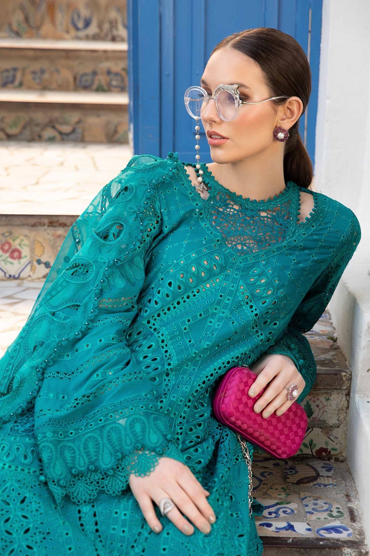 Maria B | Voyage a' Luxe Lawn | D-2402-A