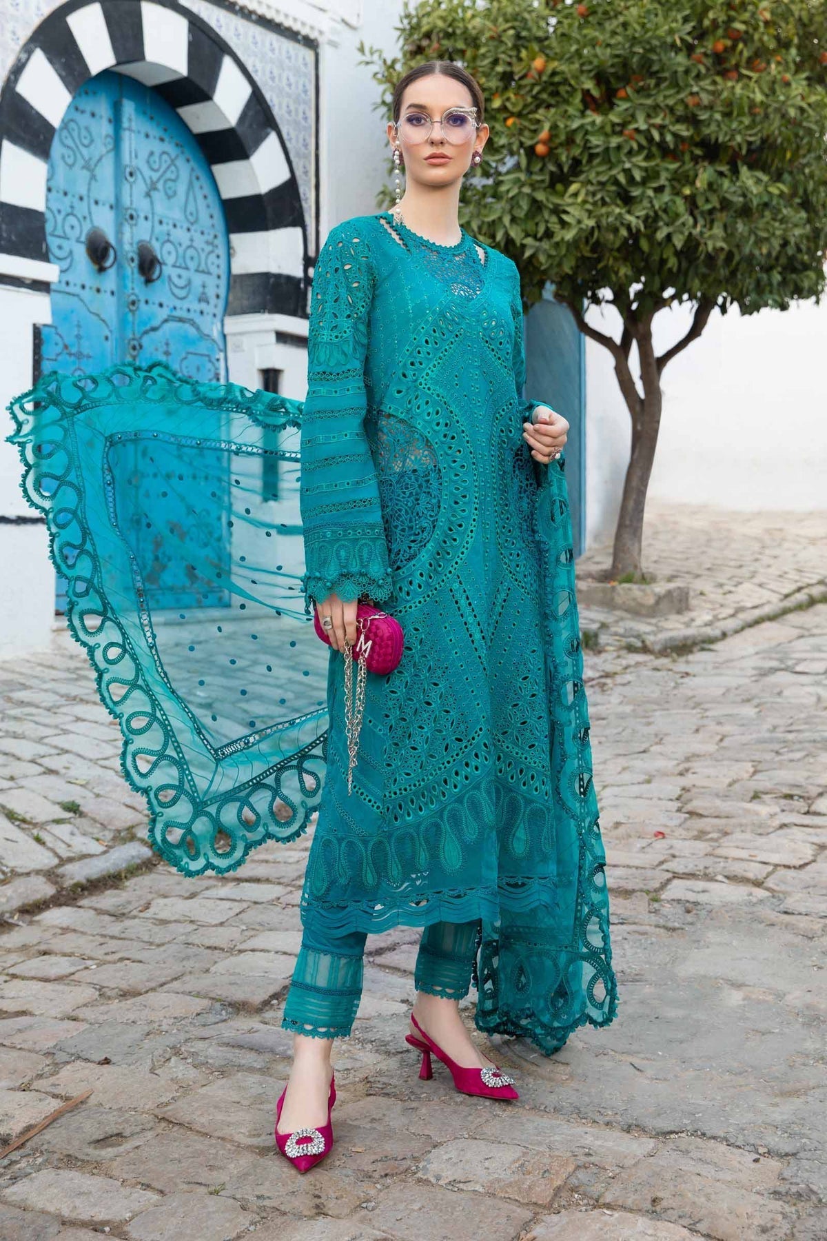 Maria B | Voyage a' Luxe Lawn | D-2402-A