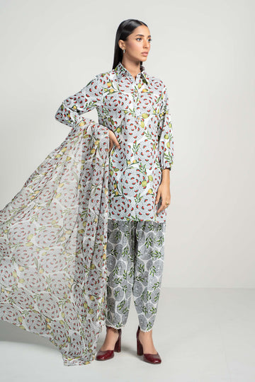 Maria B | Luxury Winter Pret 25 | S-PF24-01-Off White